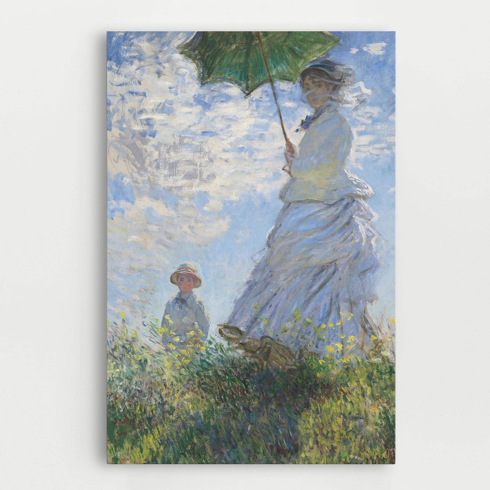 Tablou Canvas Parasol Painting mockup 0