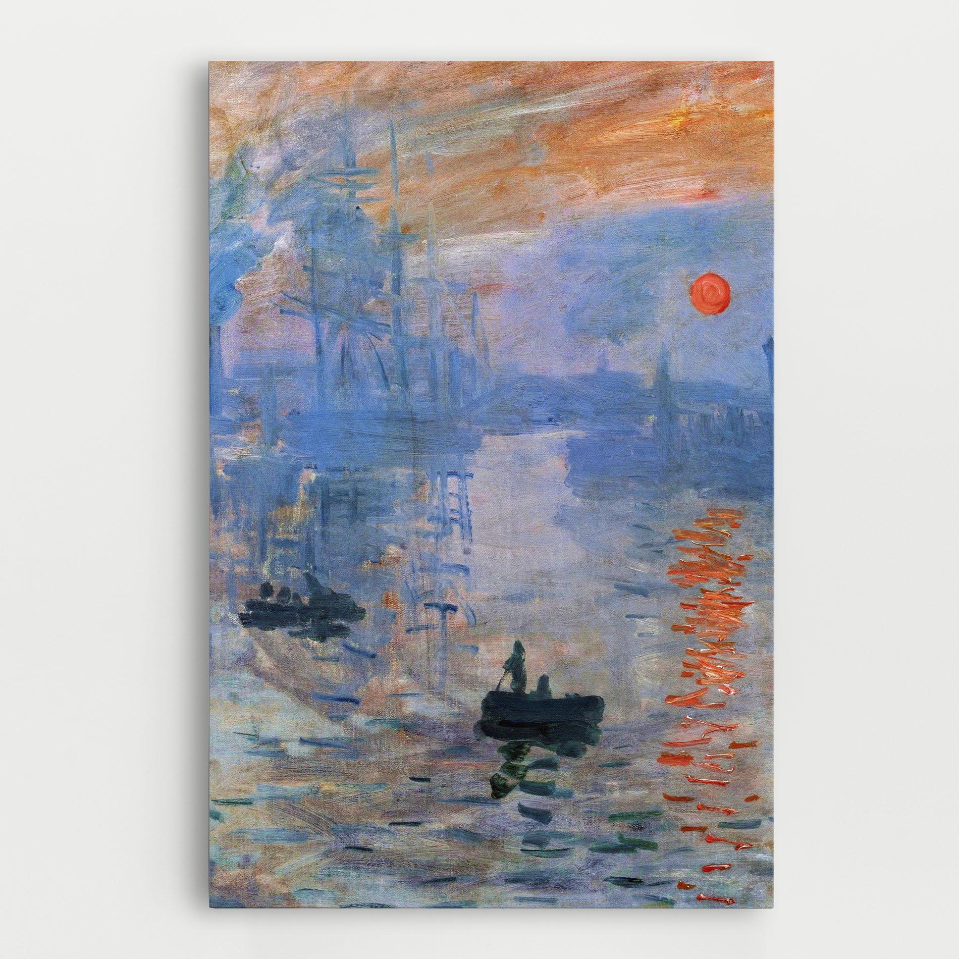 Tablou Canvas Sunrise Painting mockup 0