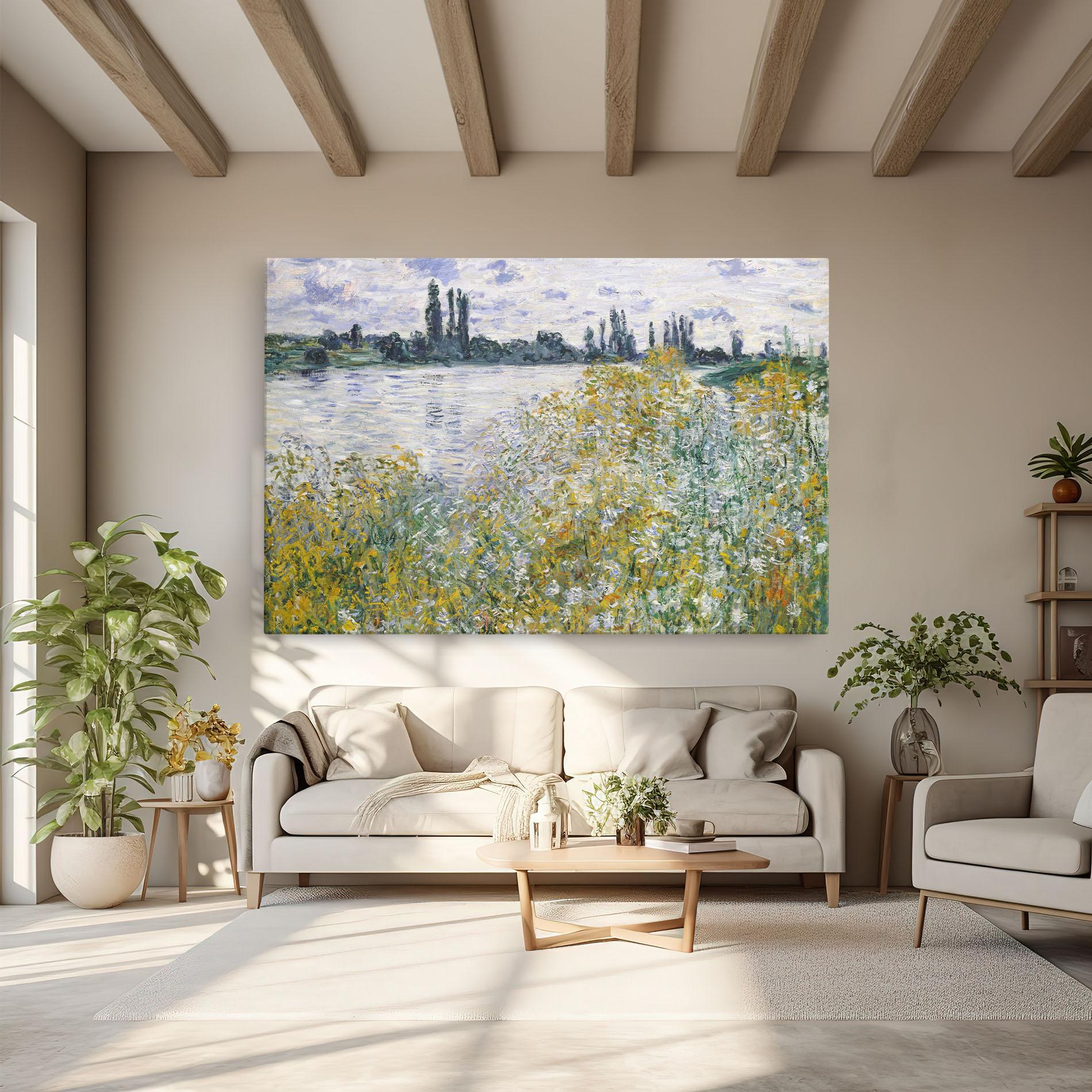 Tablou Canvas Near Vetheuil mockup 6