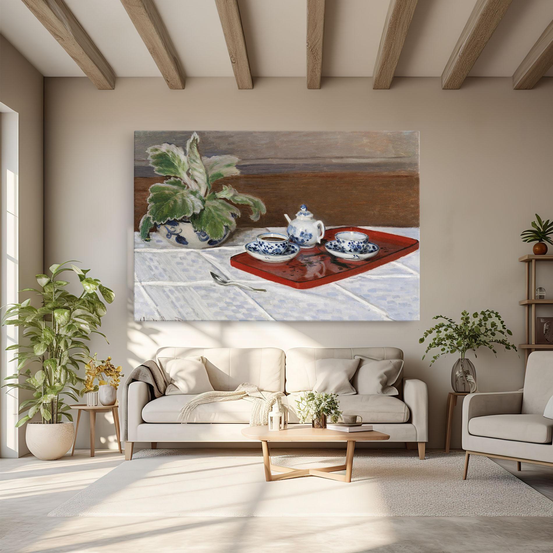 Tablou Canvas Tea Service mockup 6