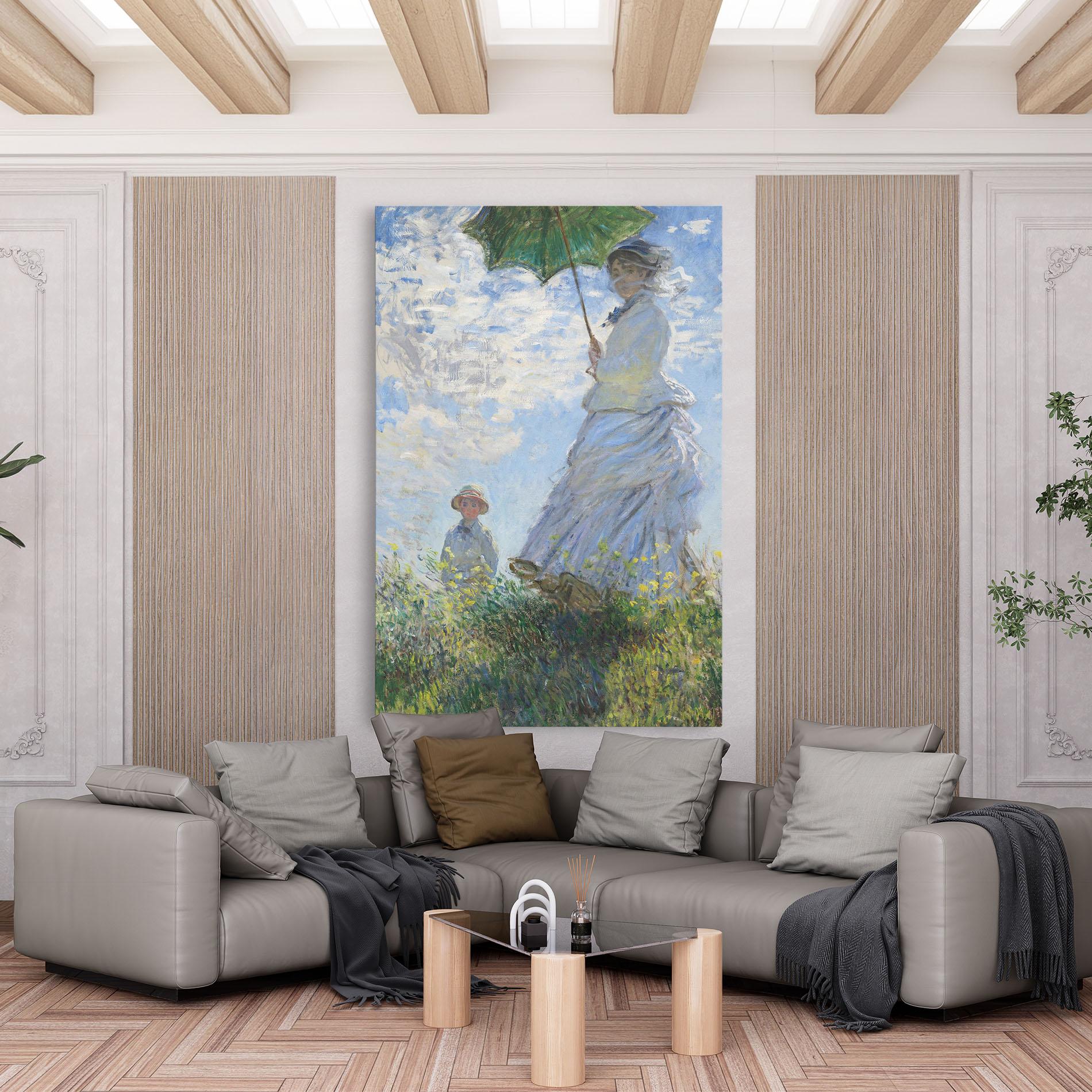 Tablou Canvas Parasol Painting mockup 6