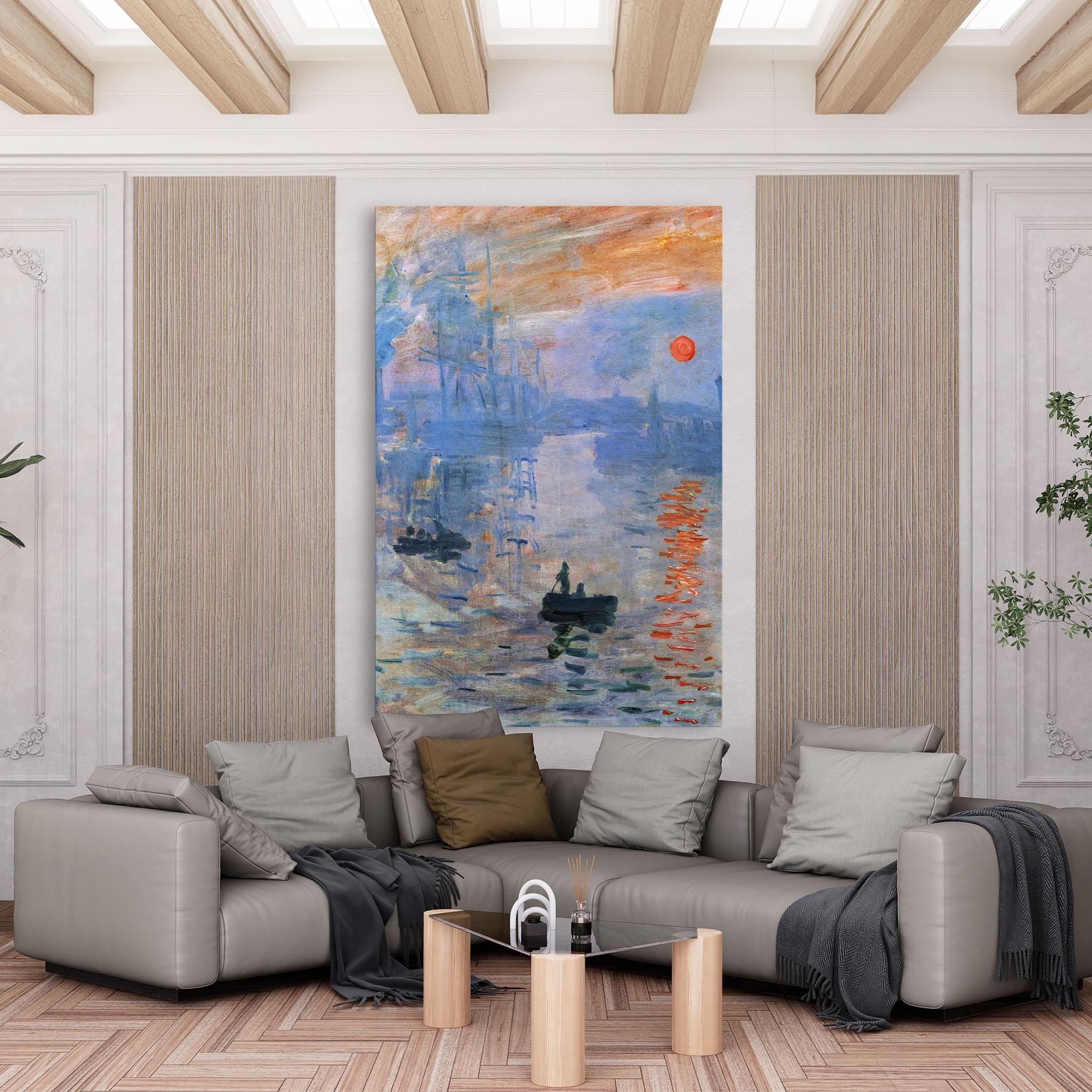 Tablou Canvas Sunrise Painting mockup 6