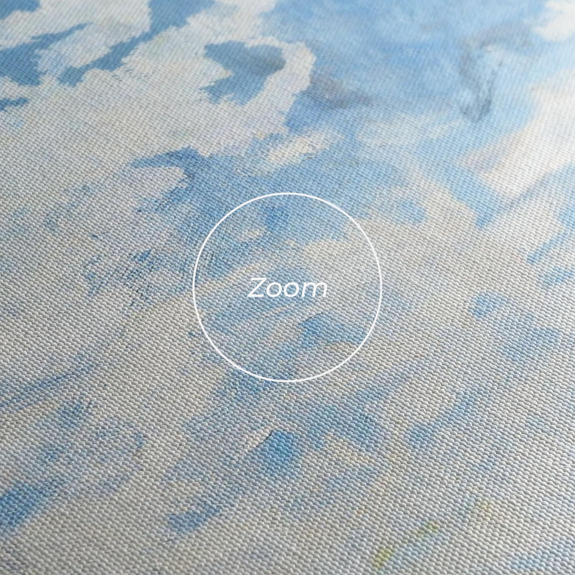 Tablou Canvas Clouds Monet mockup 3