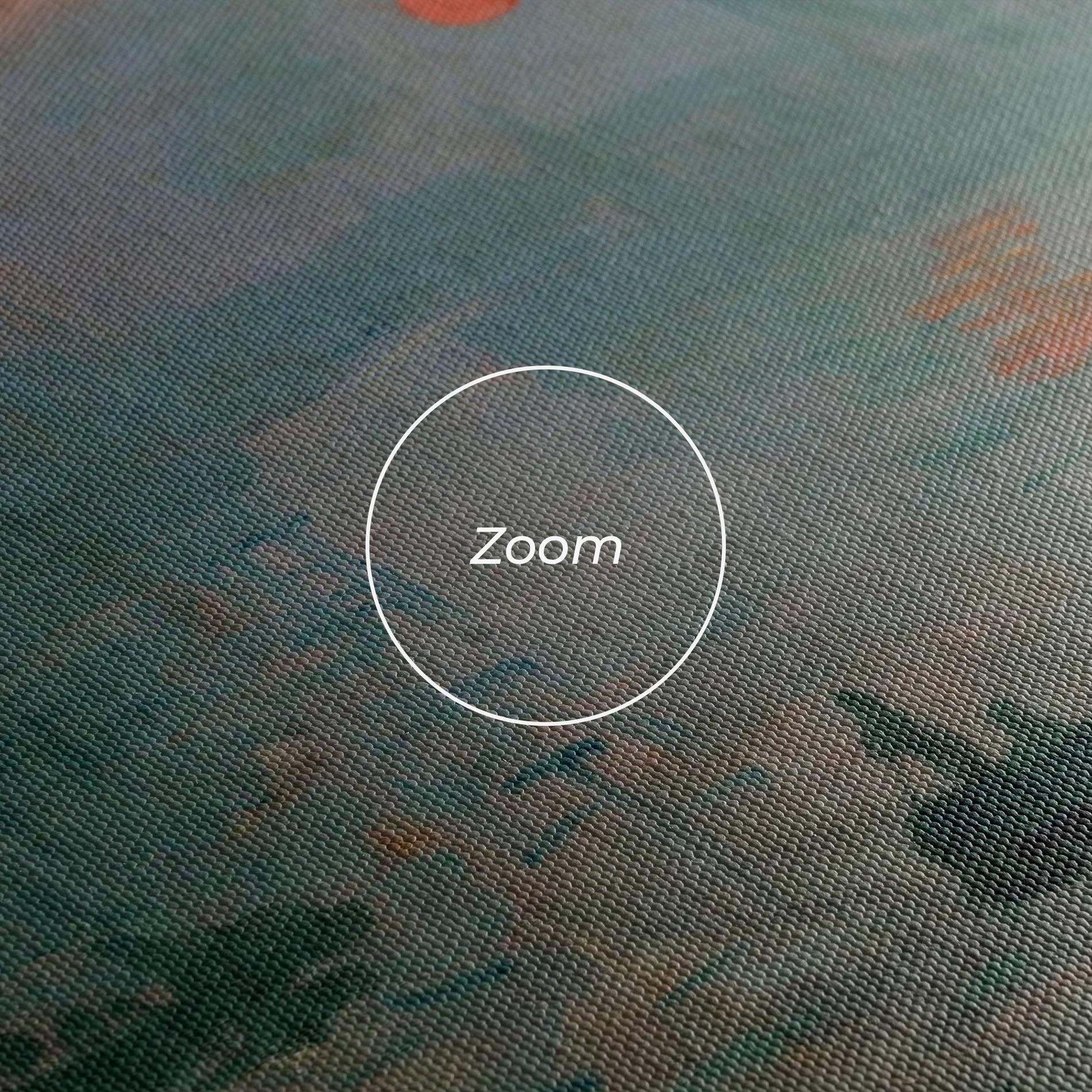 Tablou Canvas Monet Sunrise mockup 3