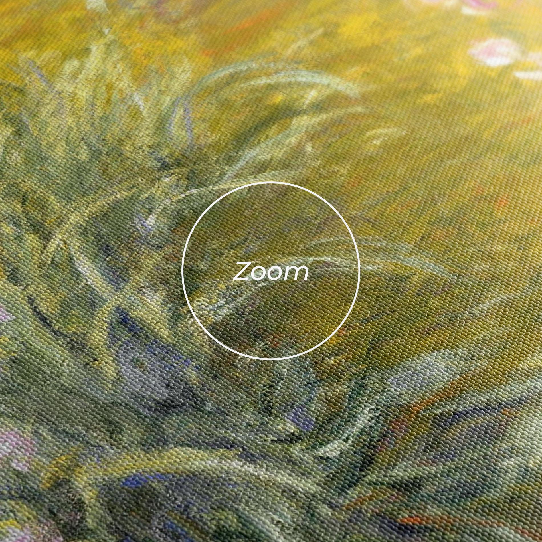 Tablou Canvas Path Through The Irises mockup 3