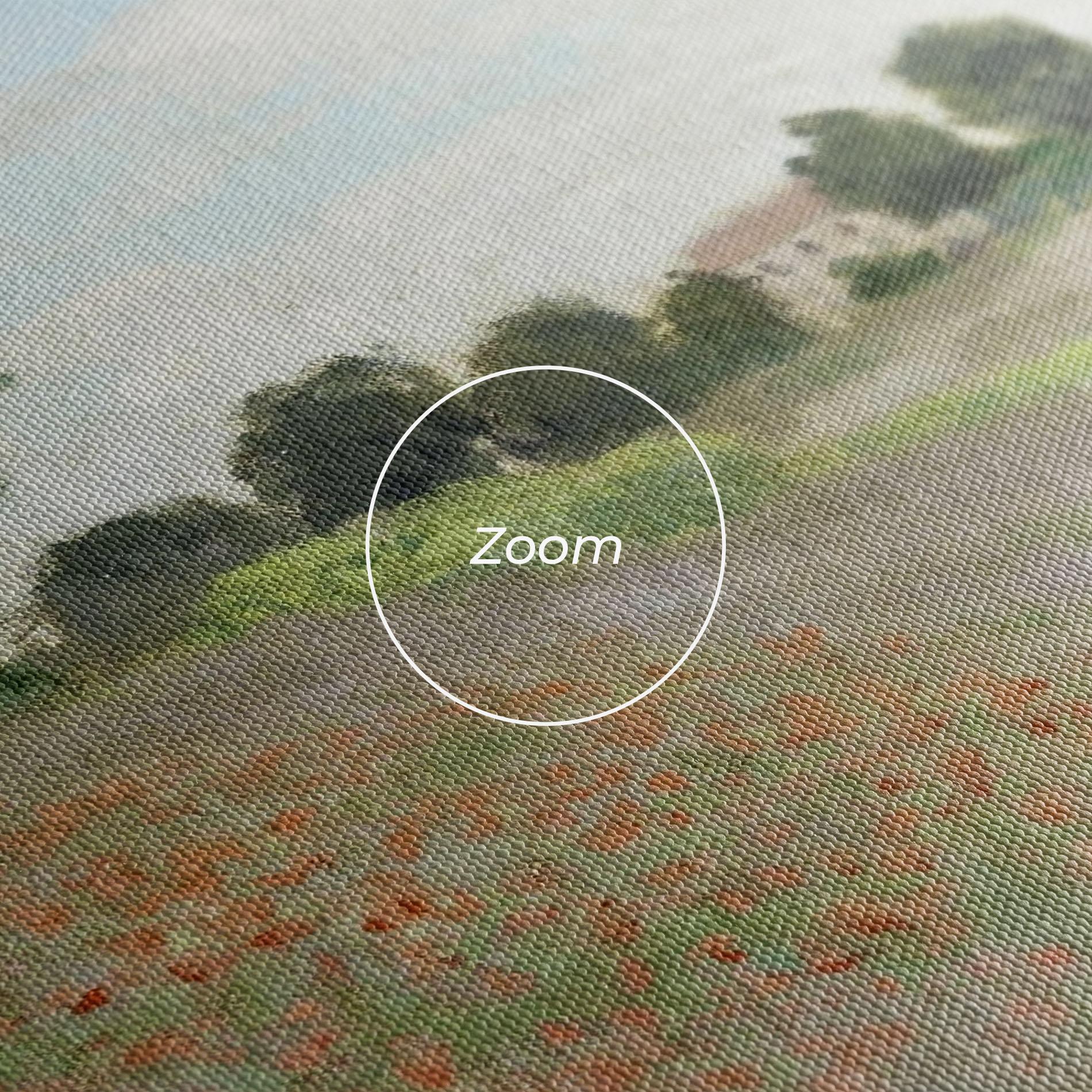 Tablou Canvas Poppy Field Near Argenteuil mockup 3