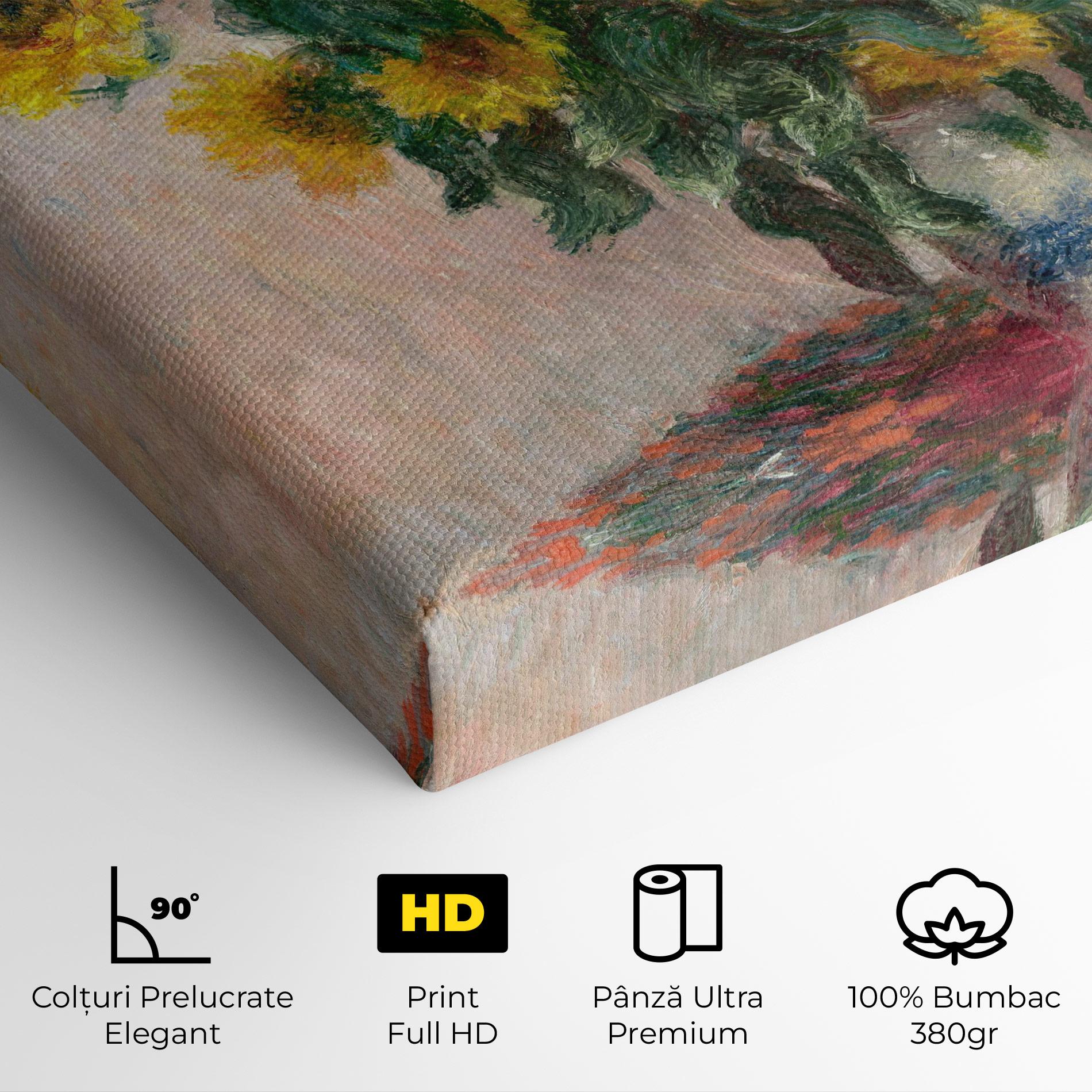 Tablou Canvas Bouquet Of Sunflowers 1881 mockup 4