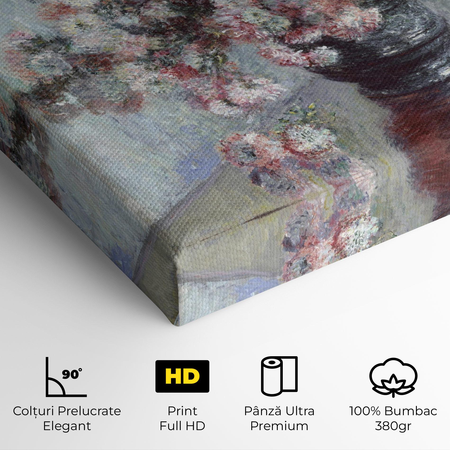 Tablou Canvas Chrysanthemums mockup 4