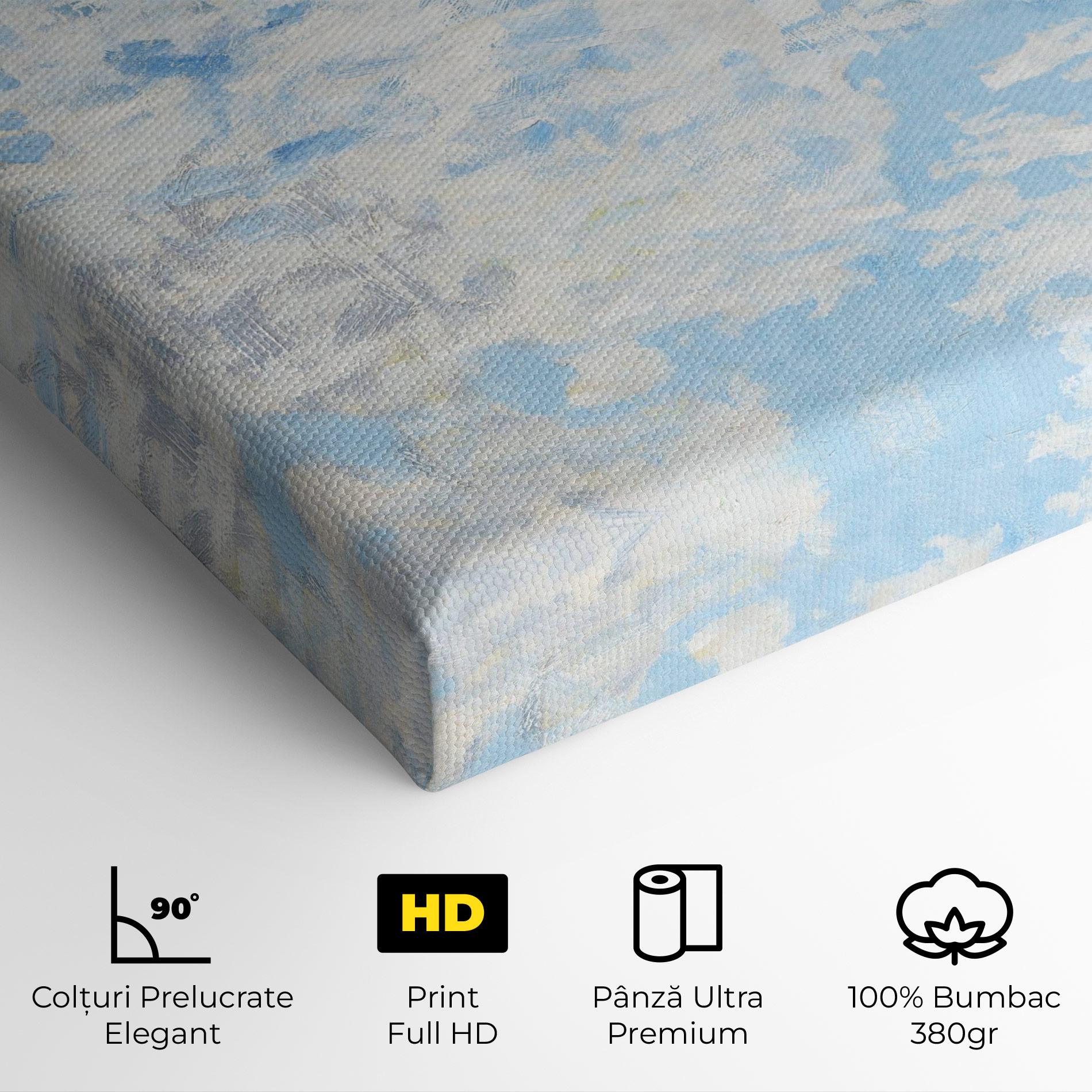 Tablou Canvas Clouds Monet mockup 4