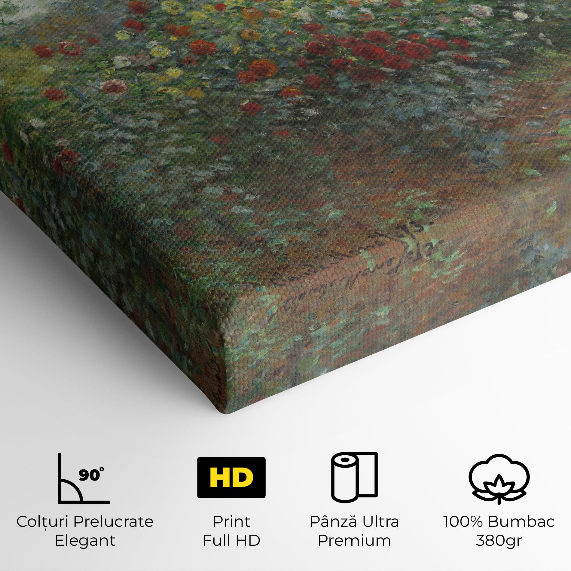 Tablou Canvas Garden In Argenteuilt mockup 4