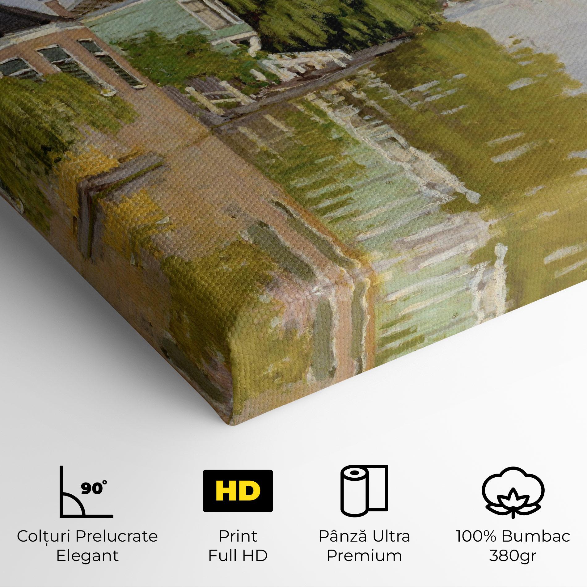 Tablou Canvas Houses On The Achterzaan mockup 4