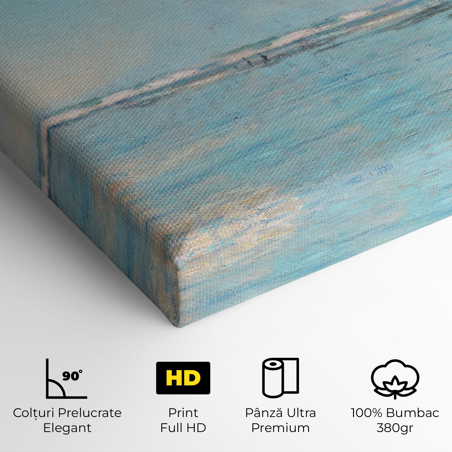 Tablou Canvas Monet's Beach mockup 4