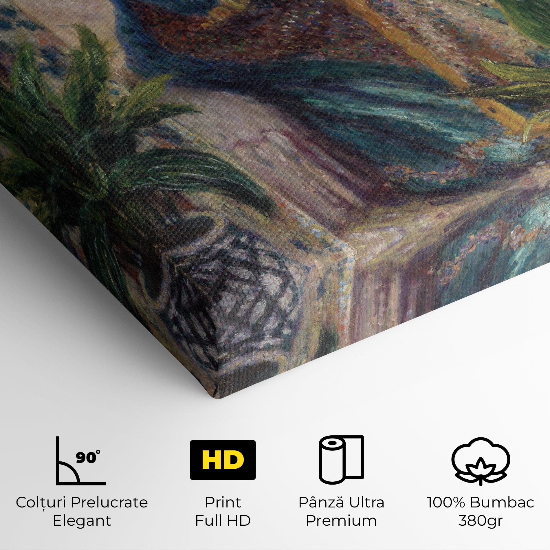 Tablou Canvas Monet Embroidering mockup 4