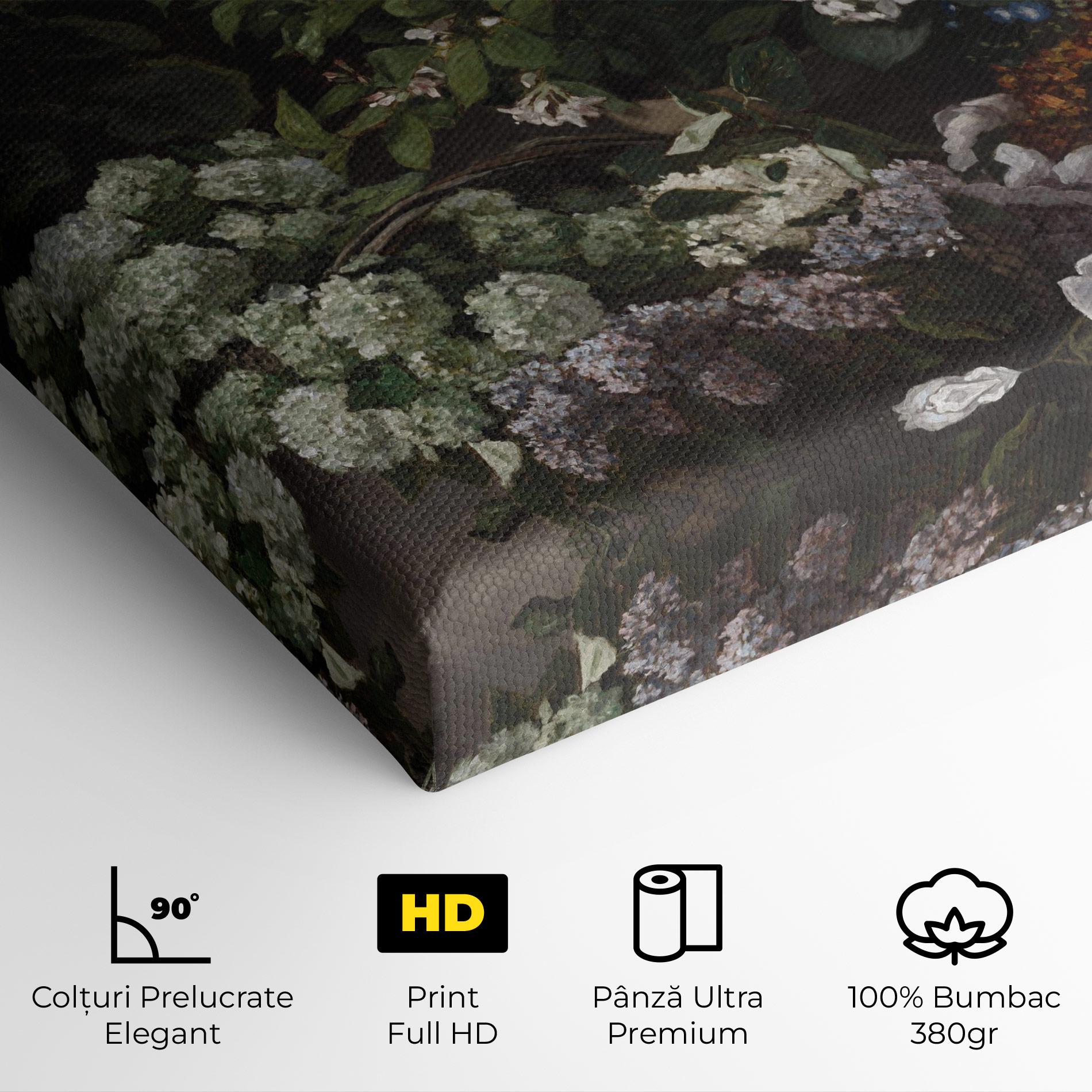 Tablou Canvas Spring Flowers Monet mockup 4