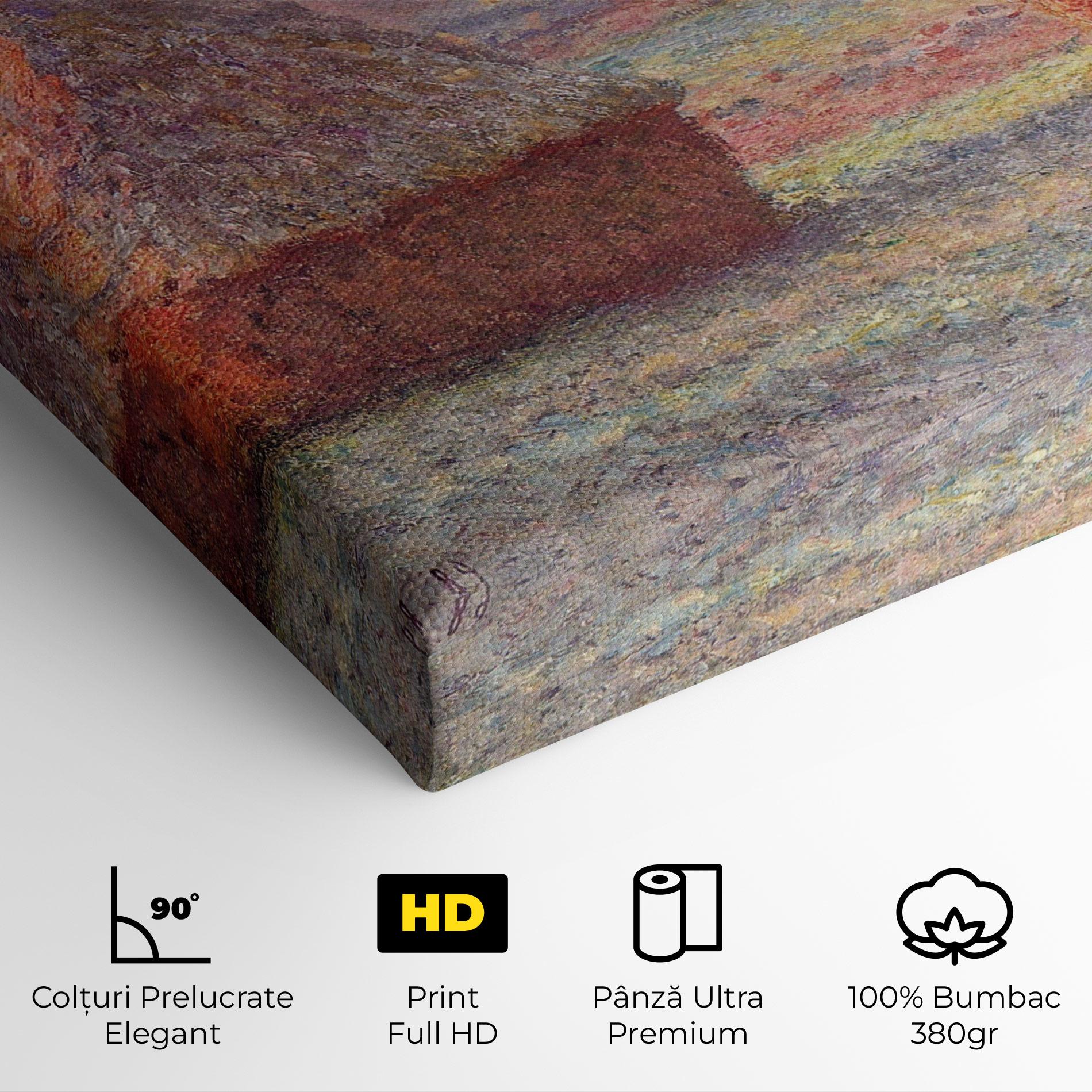 Tablou Canvas White Frost mockup 4