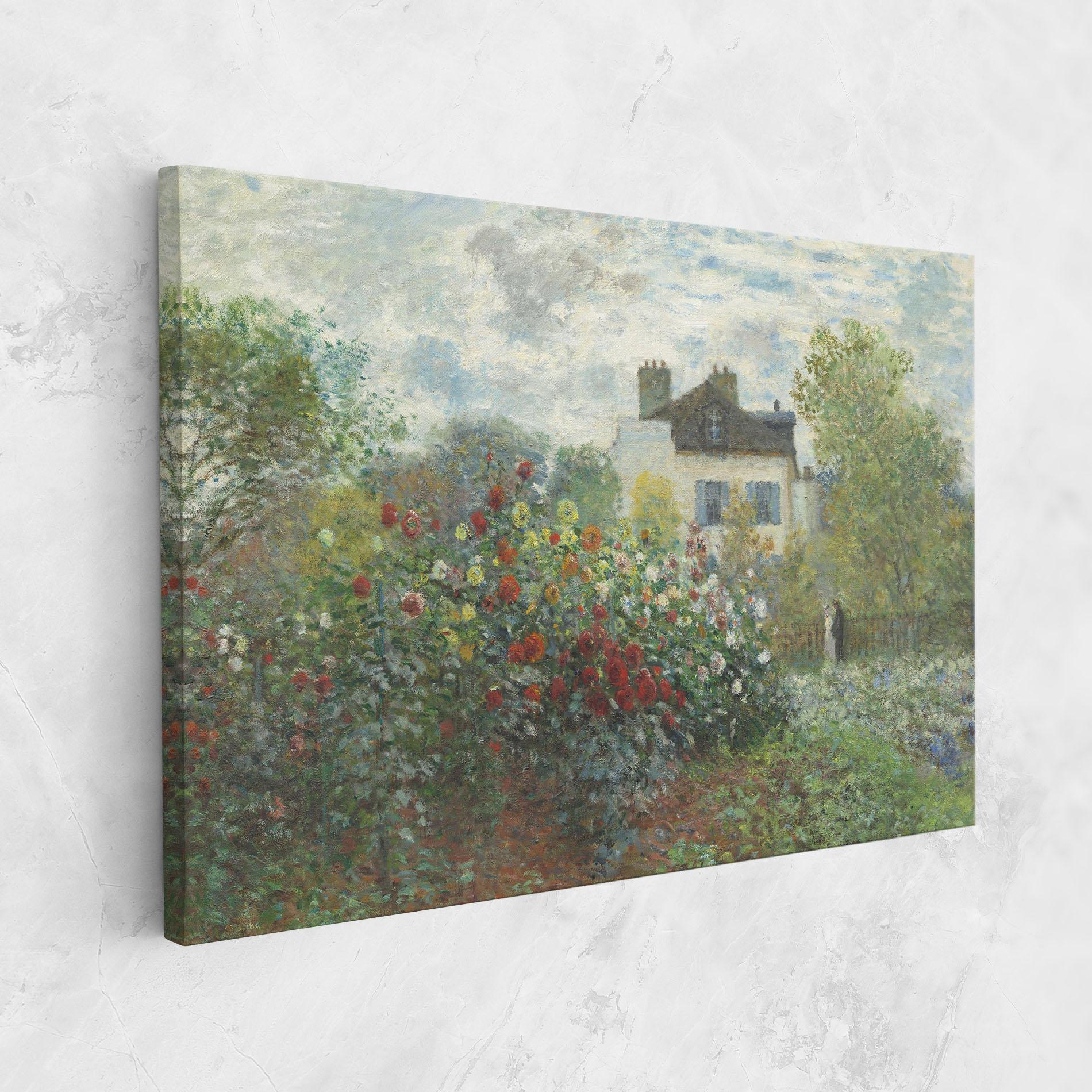 Tablou Canvas Garden In Argenteuilt mockup 1