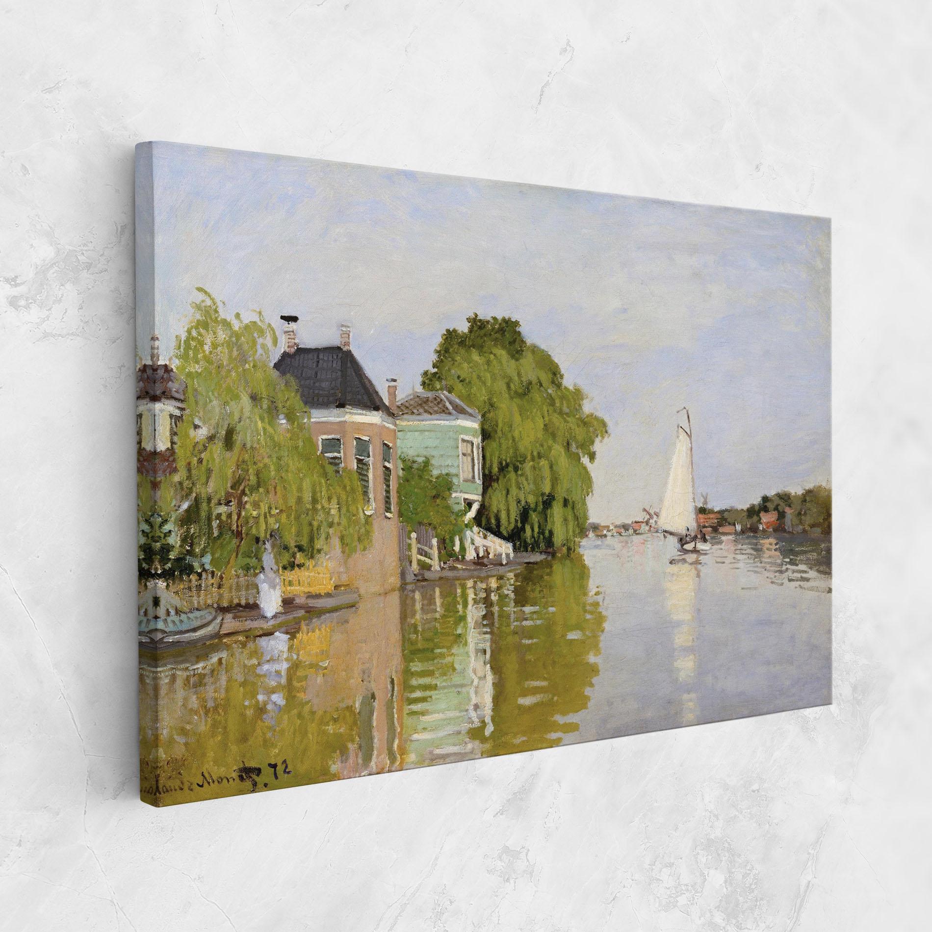 Tablou Canvas Houses On The Achterzaan mockup 1