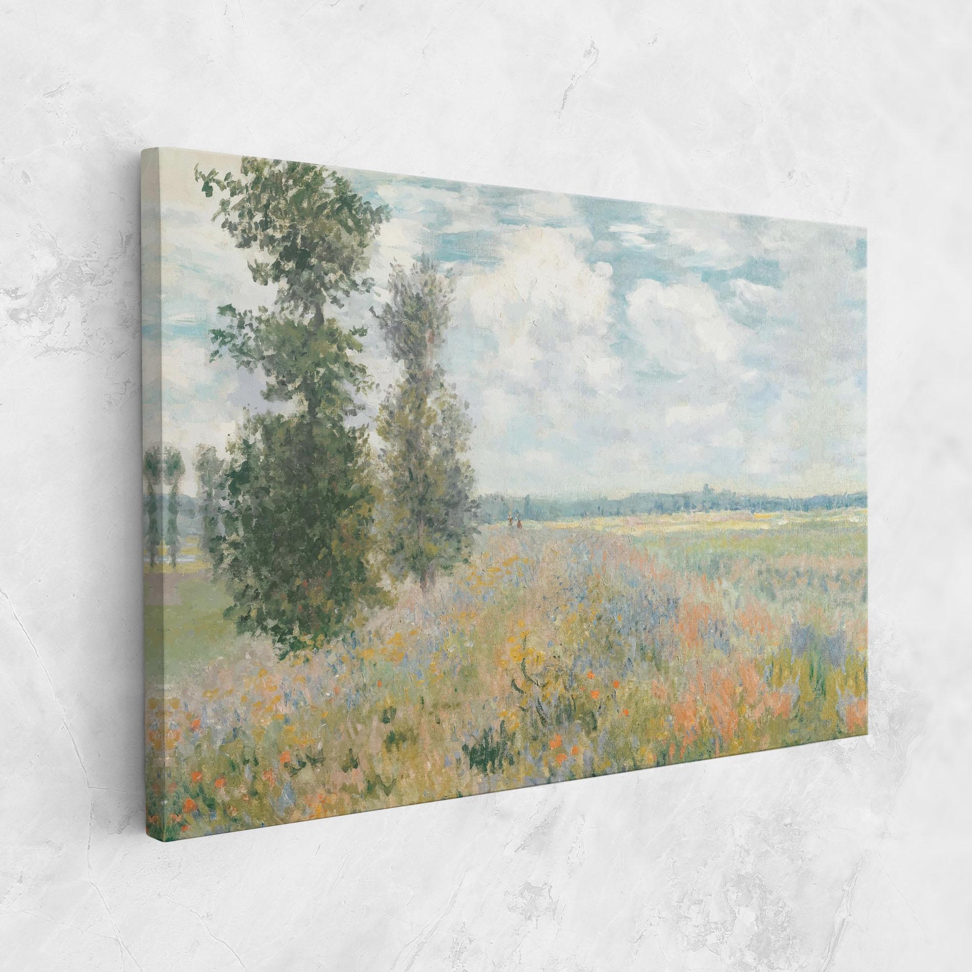 Tablou Canvas Monet's Landscape Background mockup 1