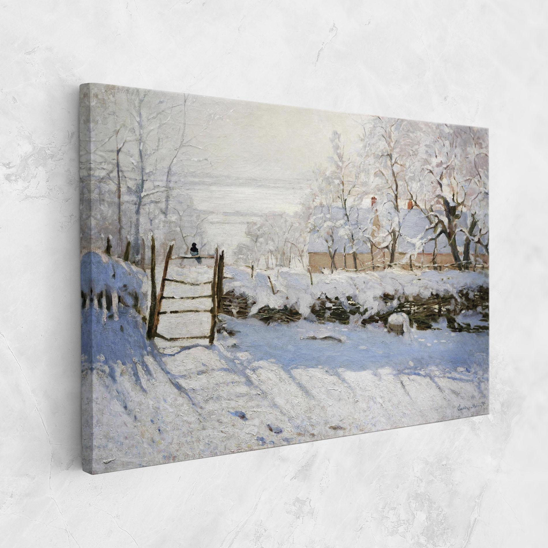 Tablou Canvas The Magpie mockup 1