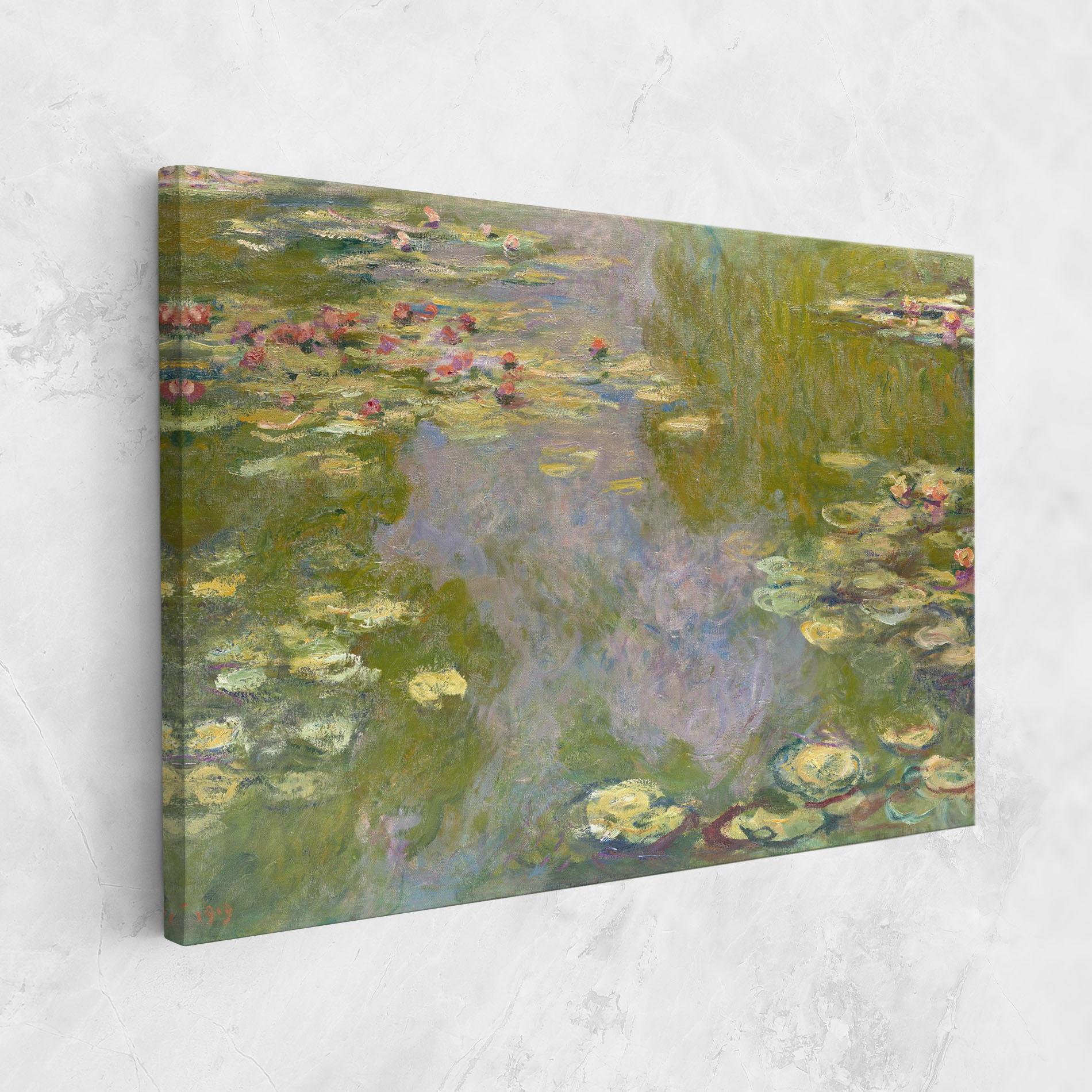 Tablou Canvas Water Lilies Monet mockup 1