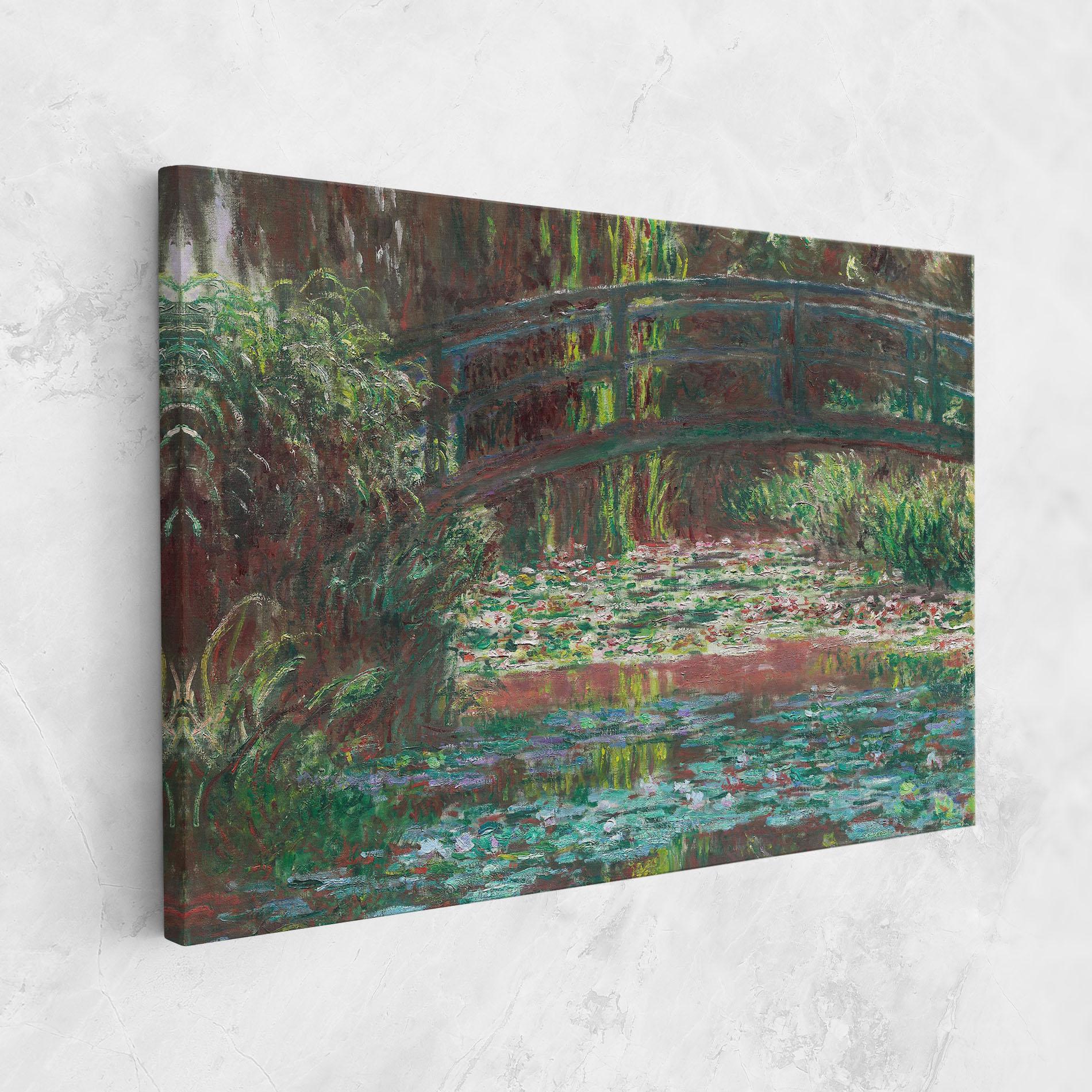 Tablou Canvas Water Lily Pond mockup 1