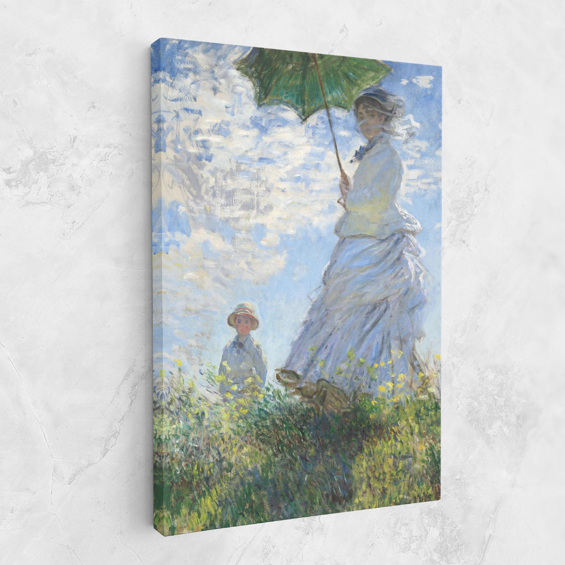 Tablou Canvas Parasol Painting mockup 1