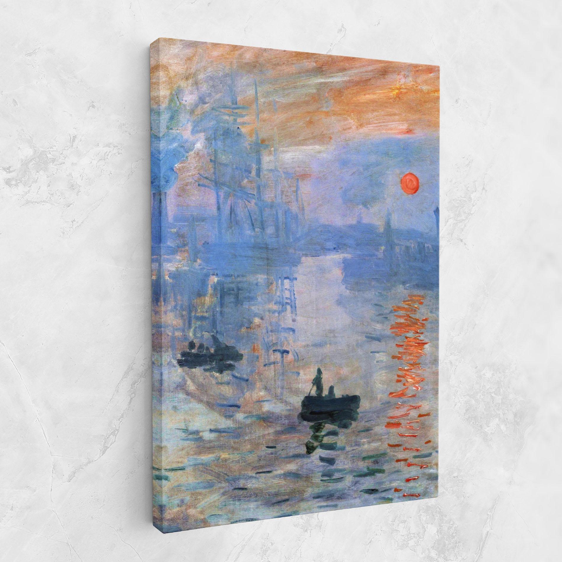 Tablou Canvas Sunrise Painting mockup 1