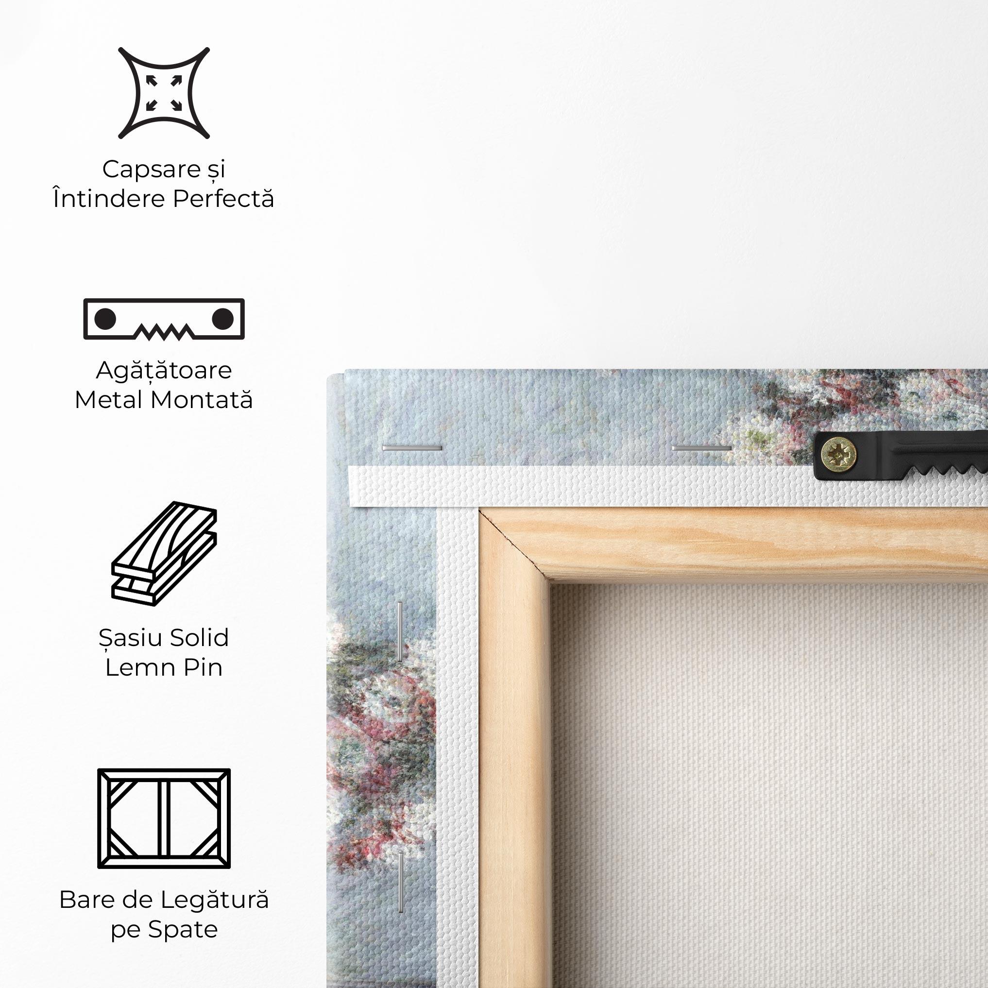 Tablou Canvas Chrysanthemums mockup 5