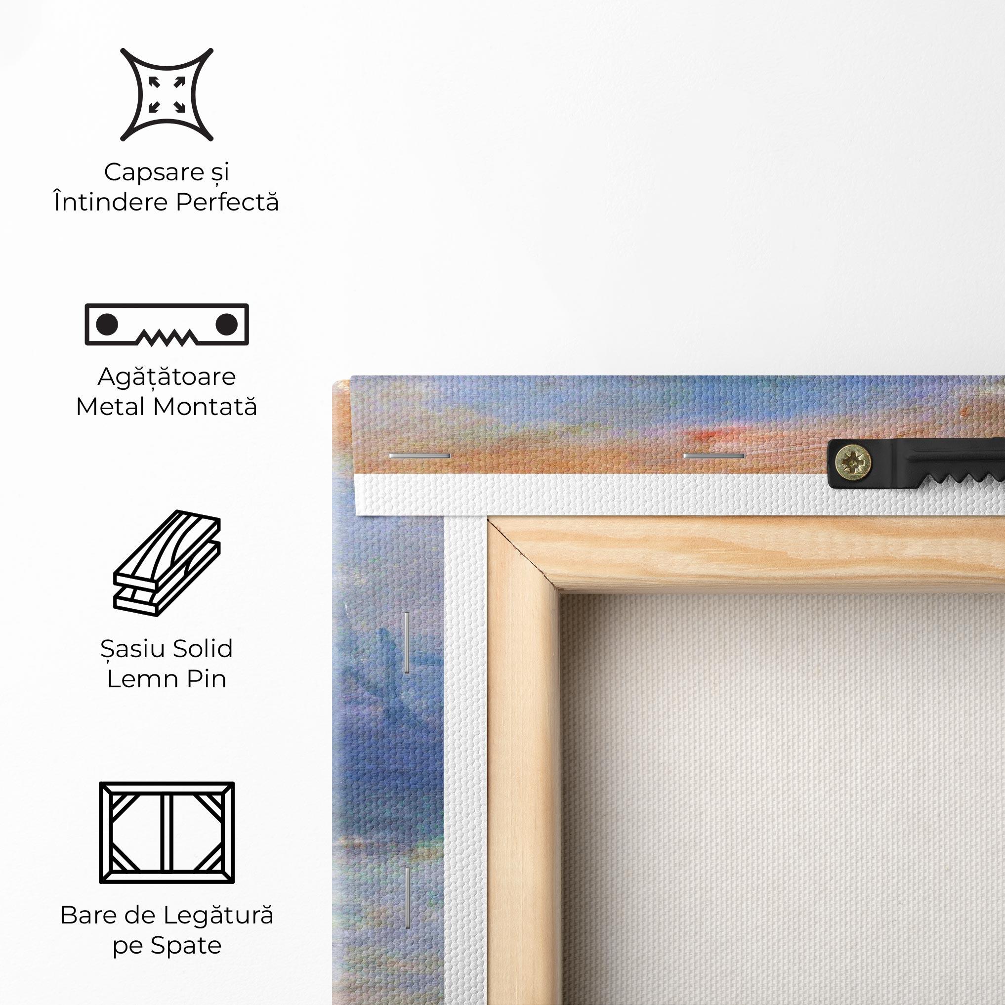 Tablou Canvas Monet Impressionist mockup 5