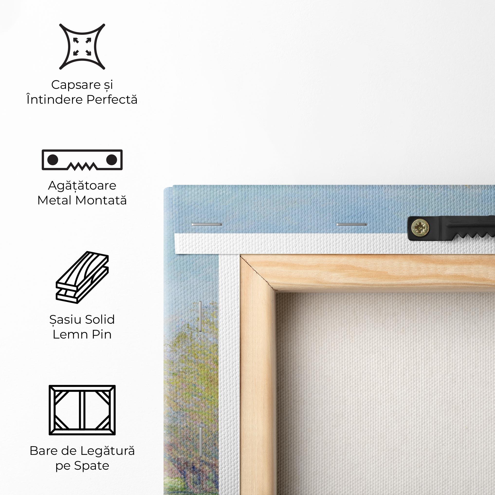 Tablou Canvas Spring In Giverny mockup 5