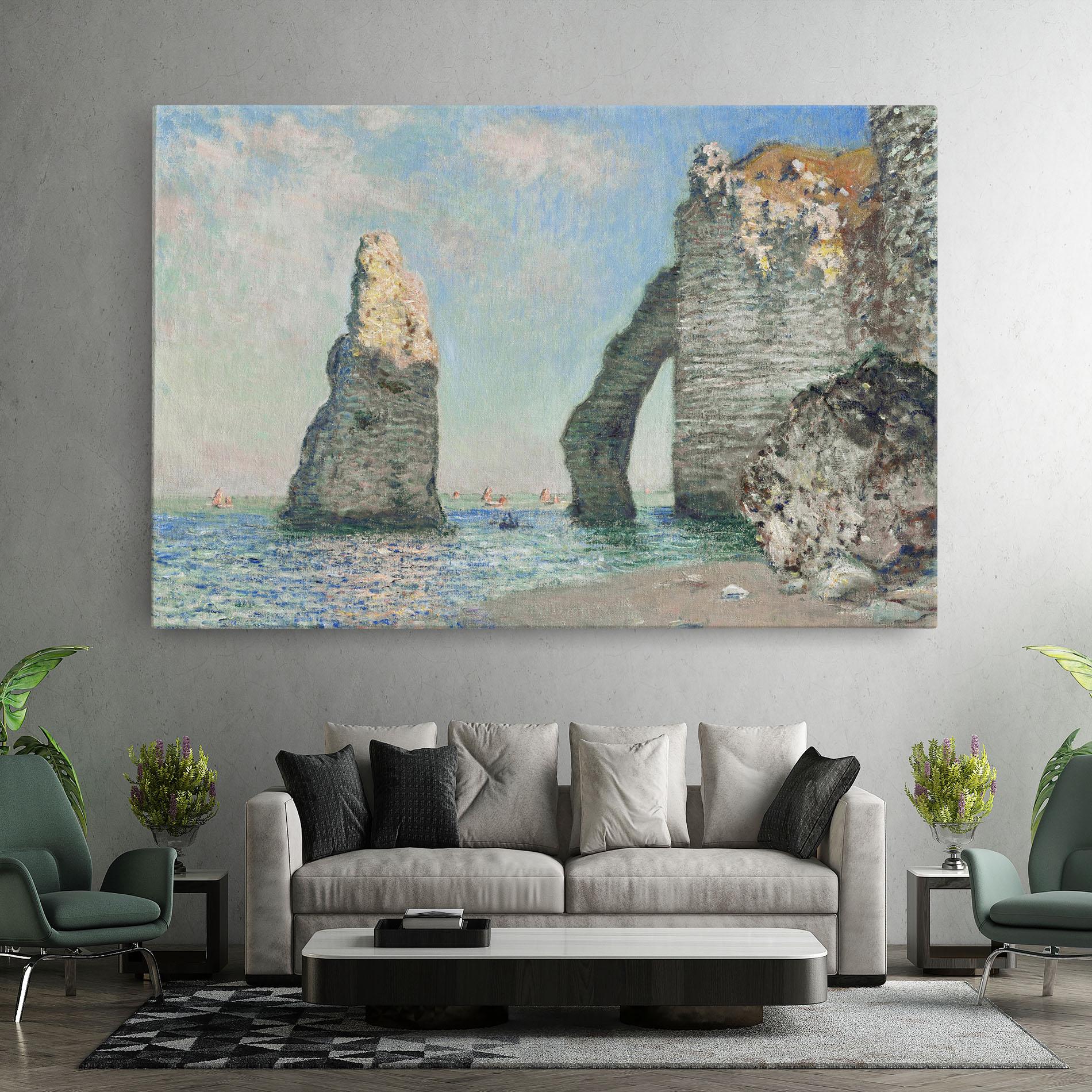 Tablou Canvas The Cliffs At Etretat mockup 7