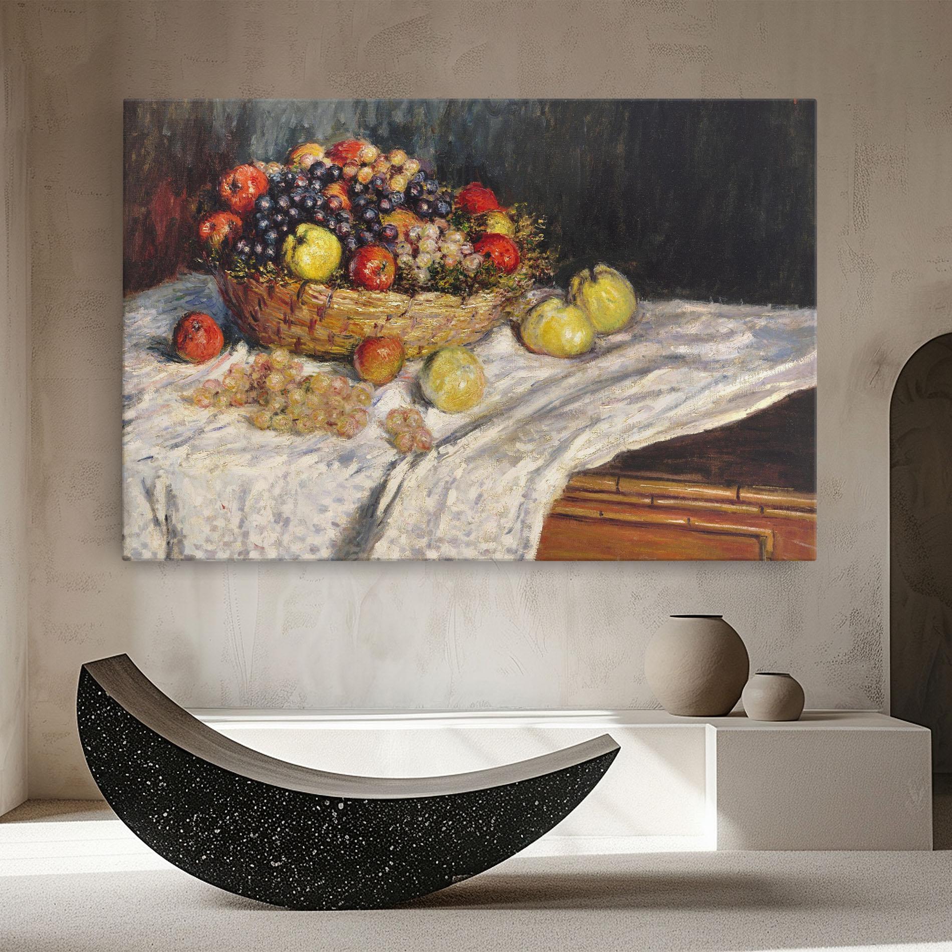 Tablou Canvas Apples And Grapes mockup 8