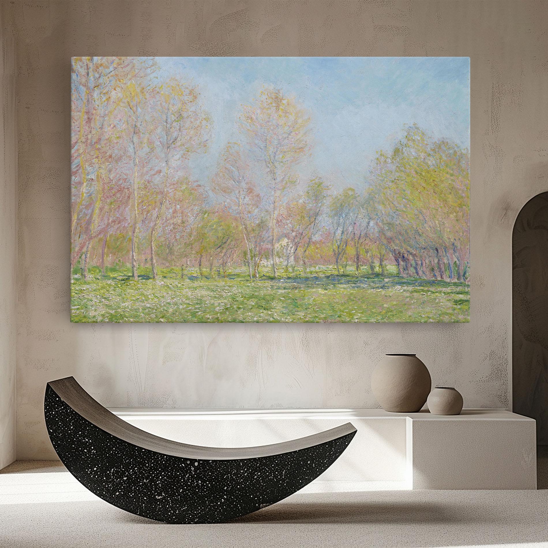 Tablou Canvas Spring In Giverny mockup 8