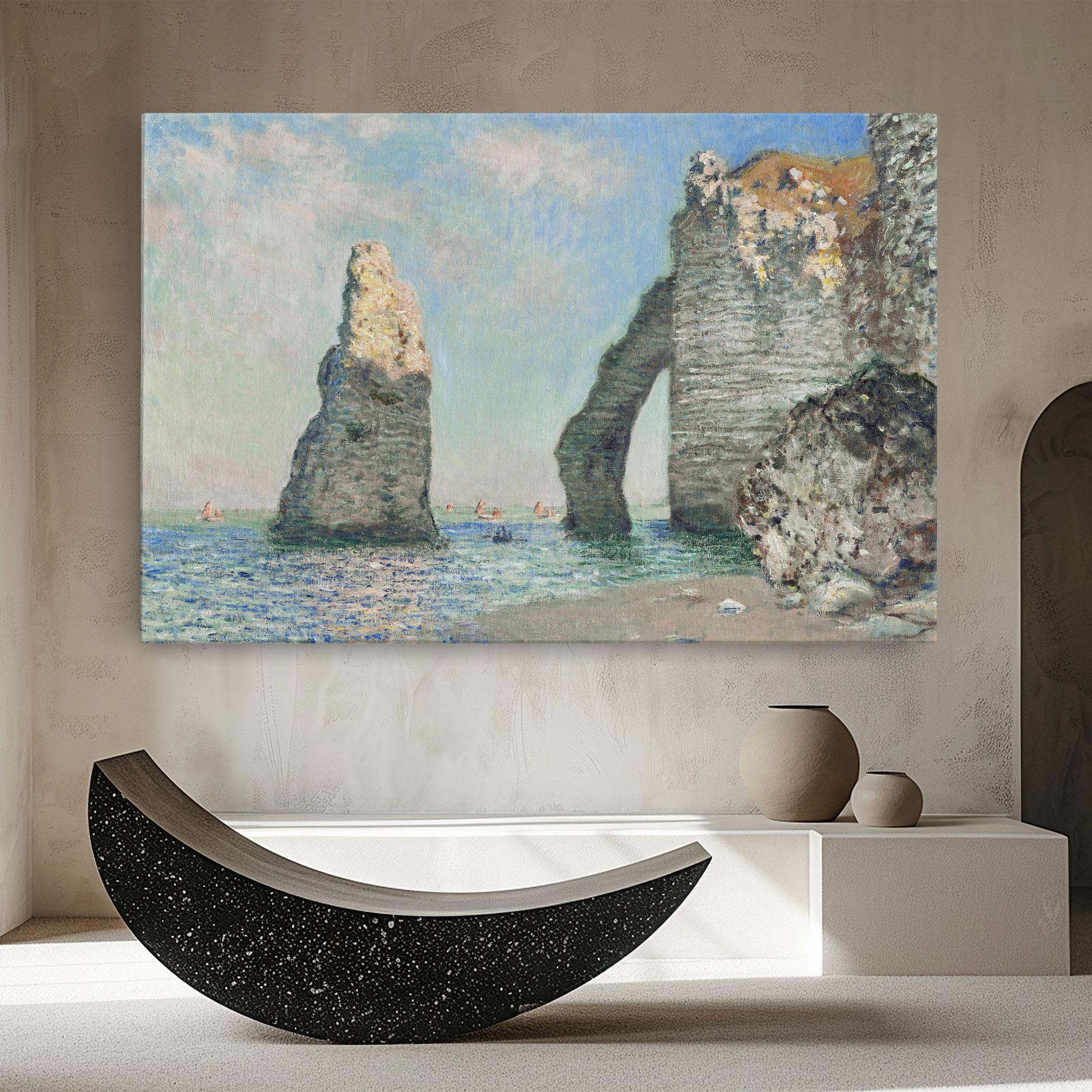Tablou Canvas The Cliffs At Etretat mockup 8