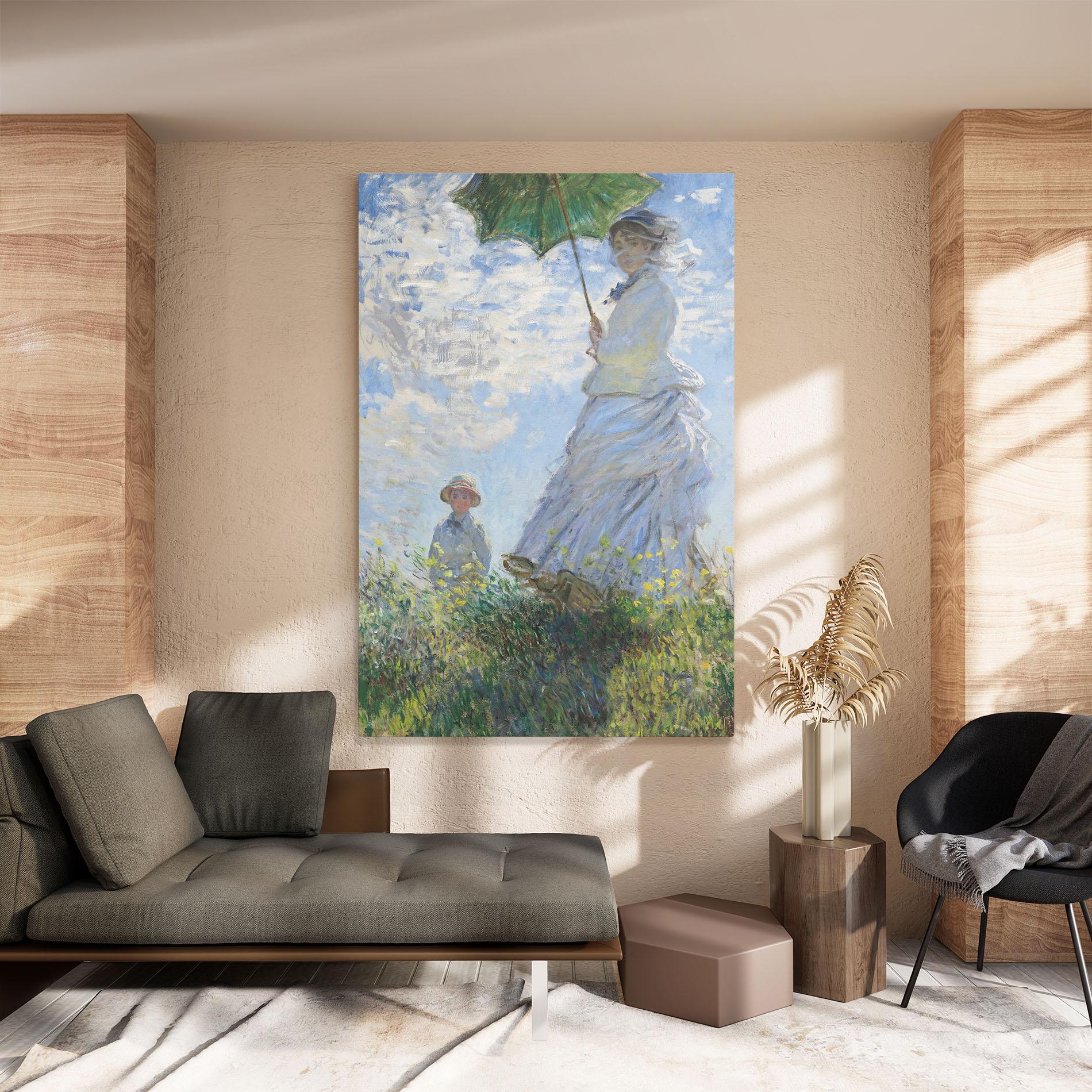 Tablou Canvas Parasol Painting mockup 8