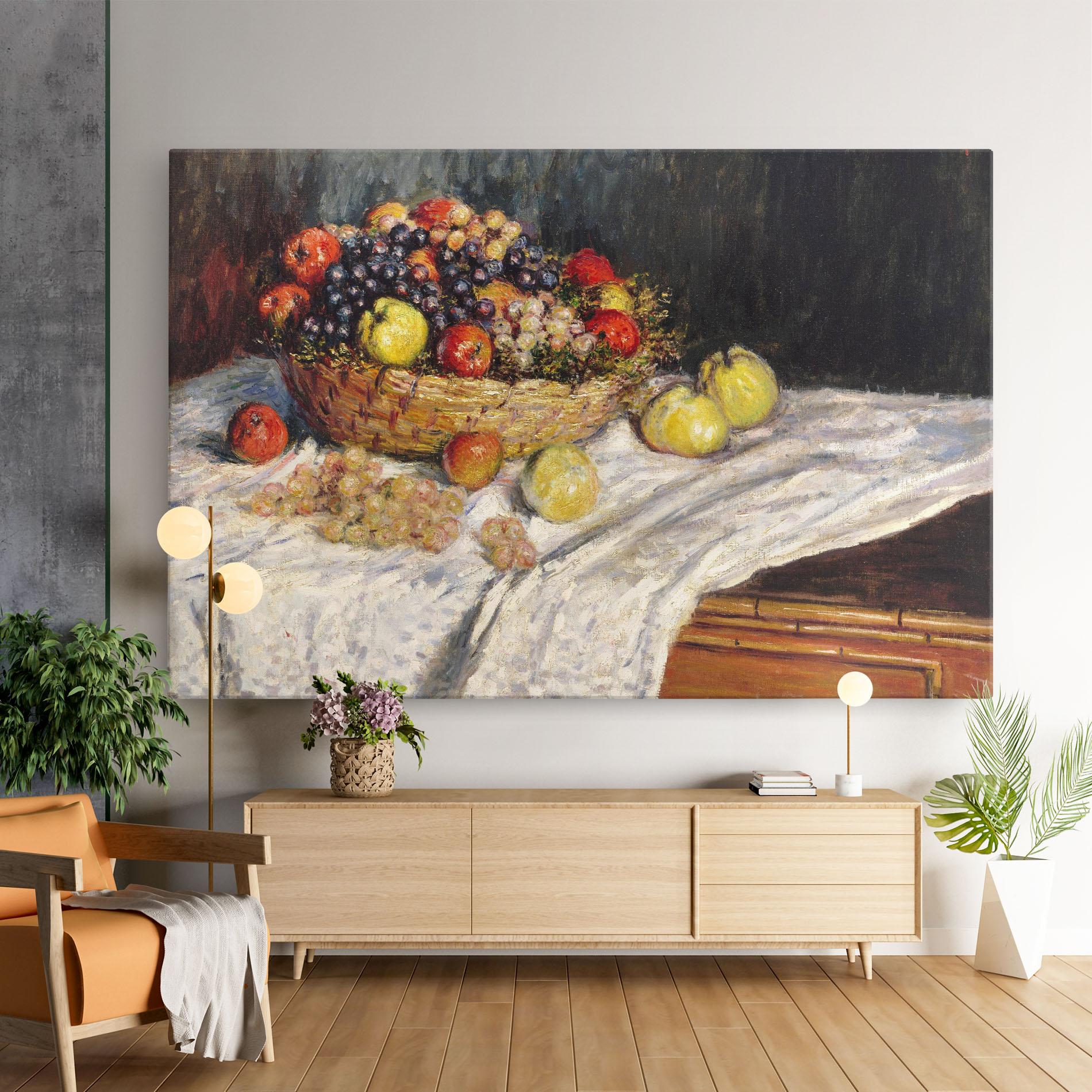 Tablou Canvas Apples And Grapes mockup 9