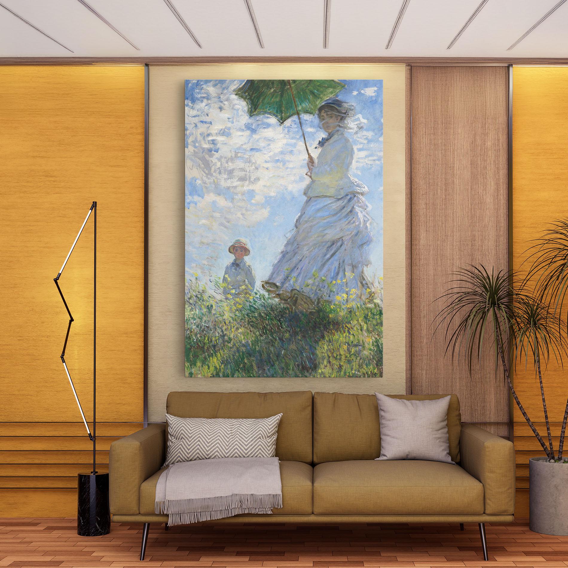 Tablou Canvas Parasol Painting mockup 9