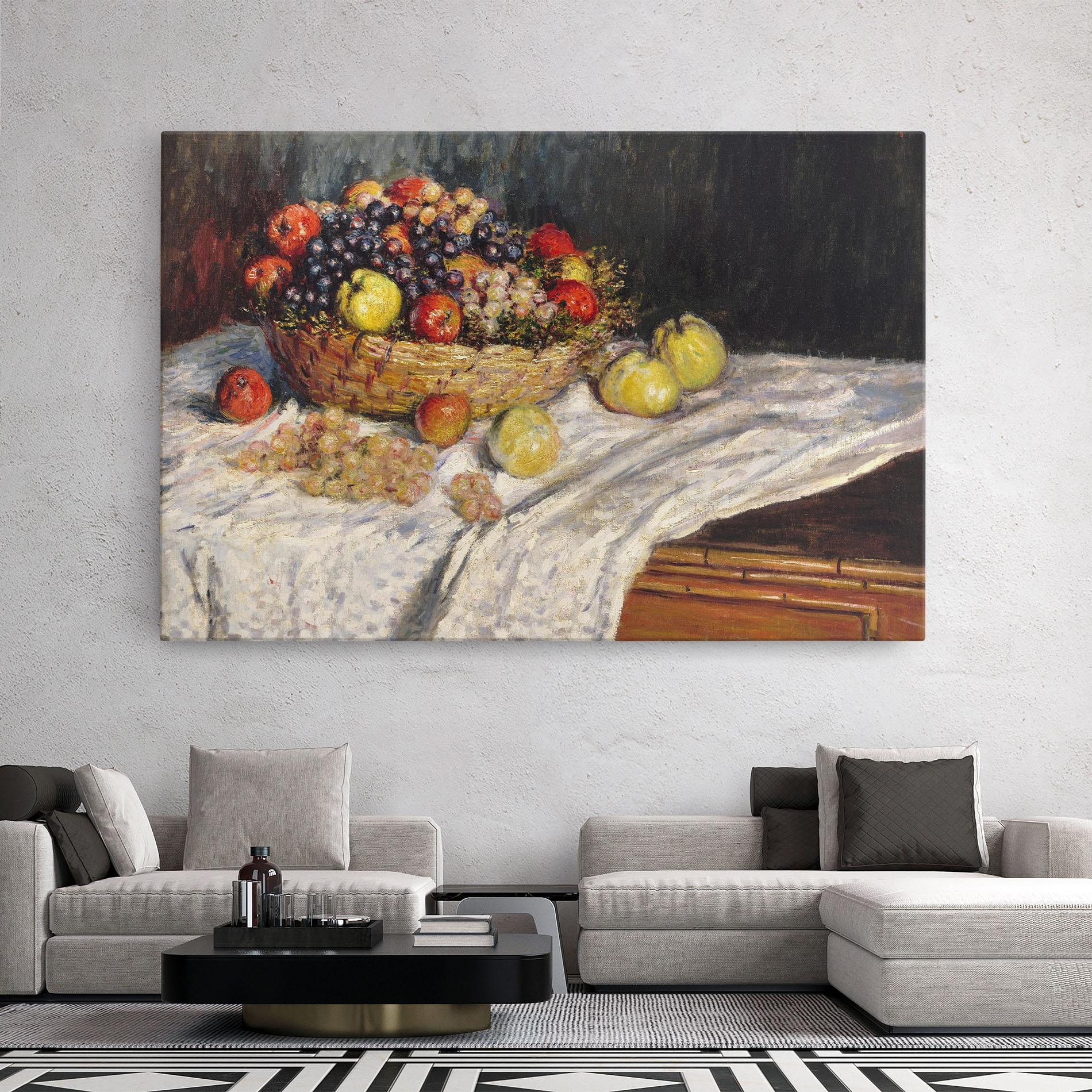 Tablou Canvas Apples And Grapes mockup 2