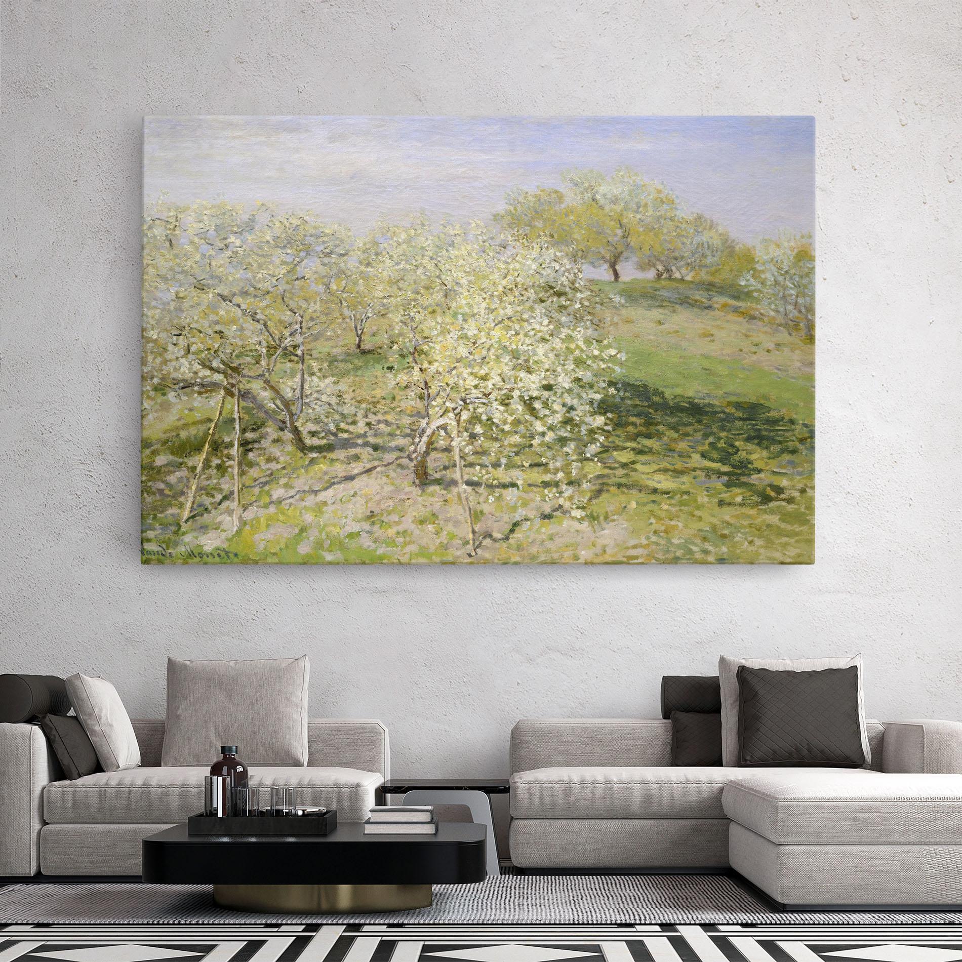 Tablou Canvas Fruit Trees In Bloom mockup 2