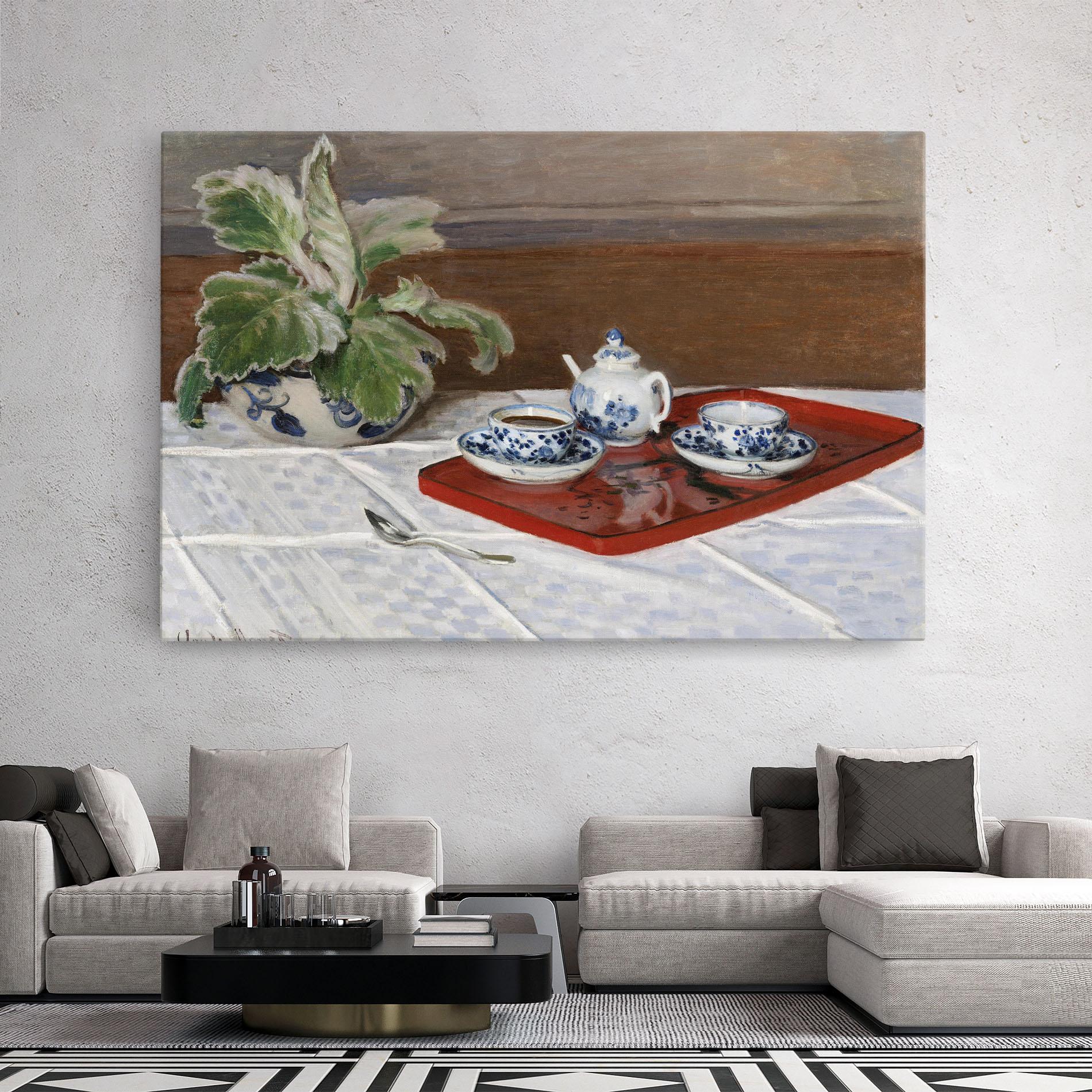 Tablou Canvas Tea Service mockup 2