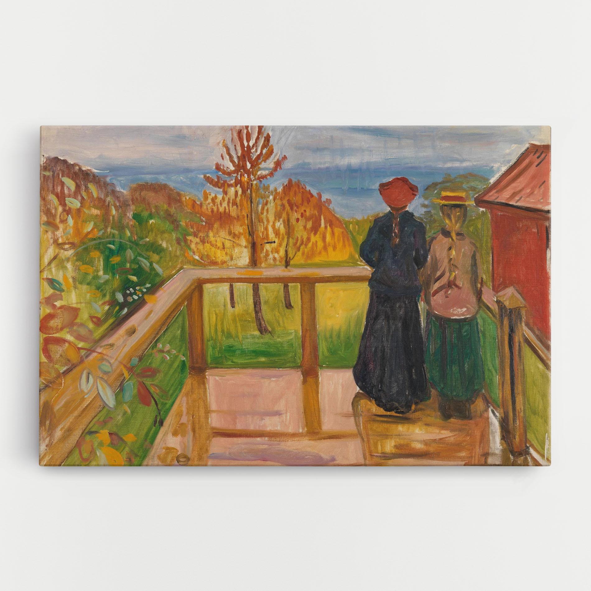 Tablou Canvas On The Veranda mockup 0