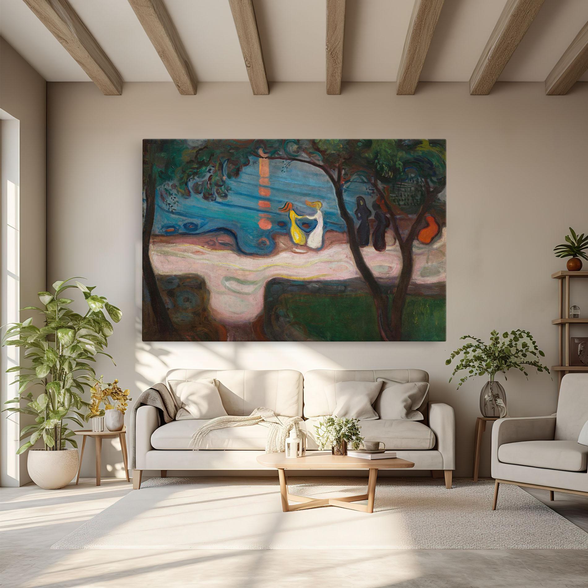 Tablou Canvas Dance On The Beach mockup 6