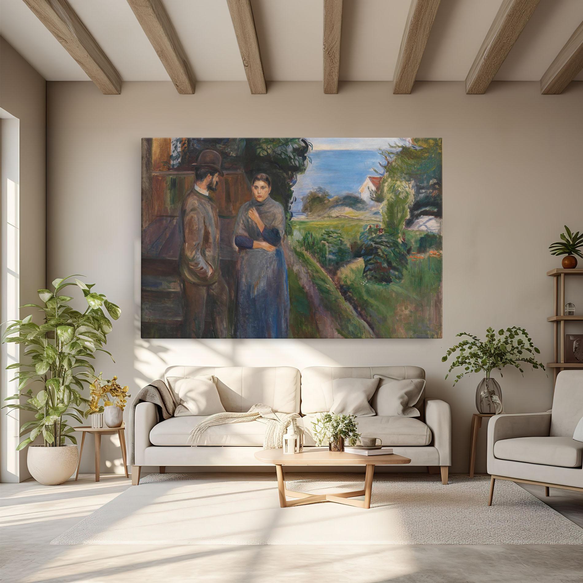 Tablou Canvas Evening Passion mockup 6