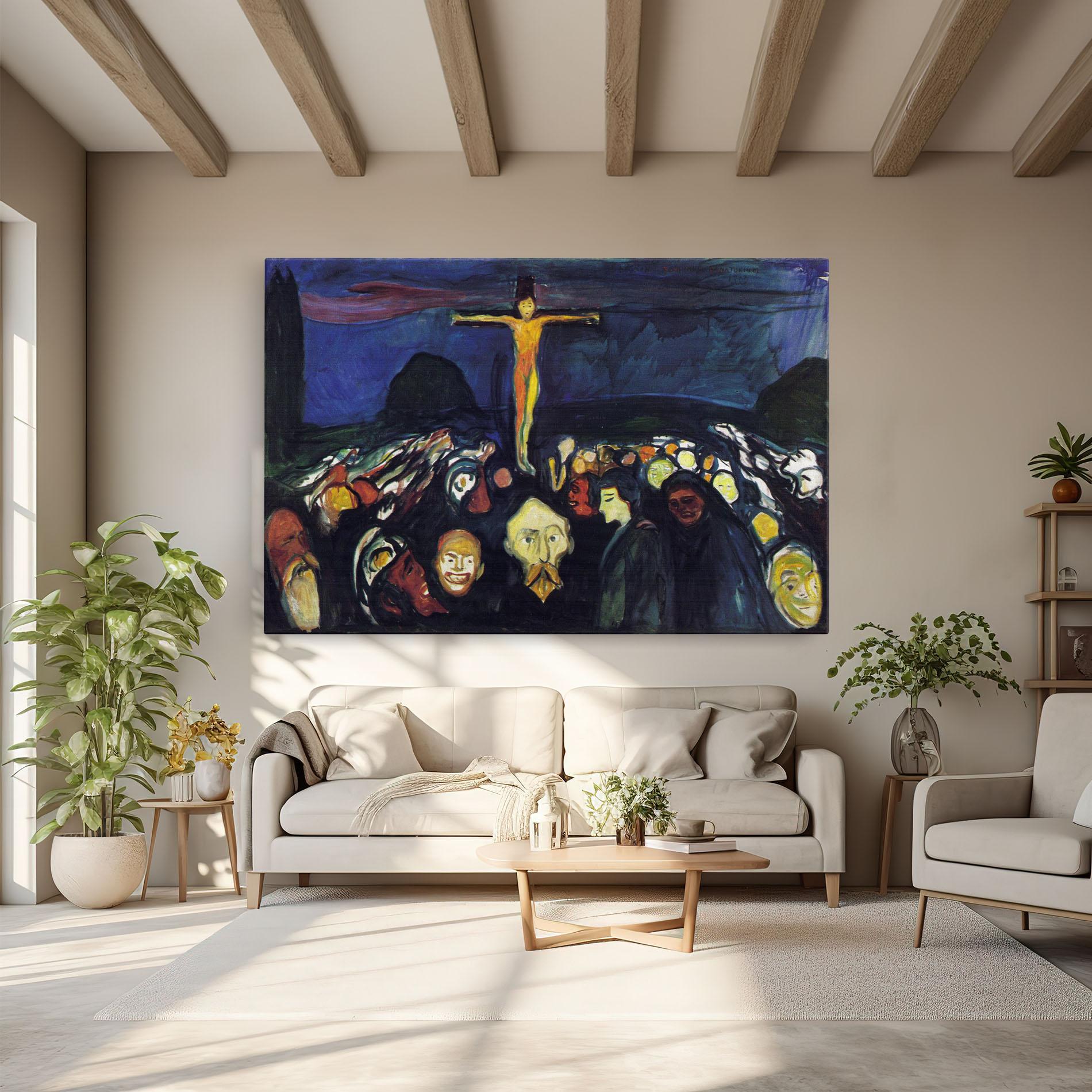 Tablou Canvas Golgotha mockup 6