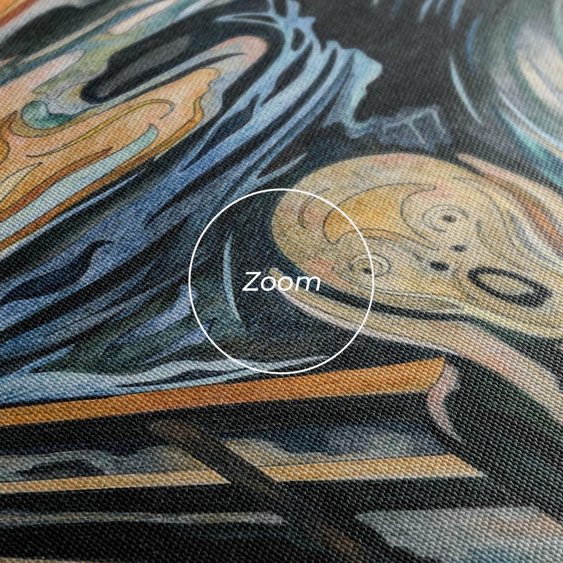 Tablou Canvas The Scream mockup 3