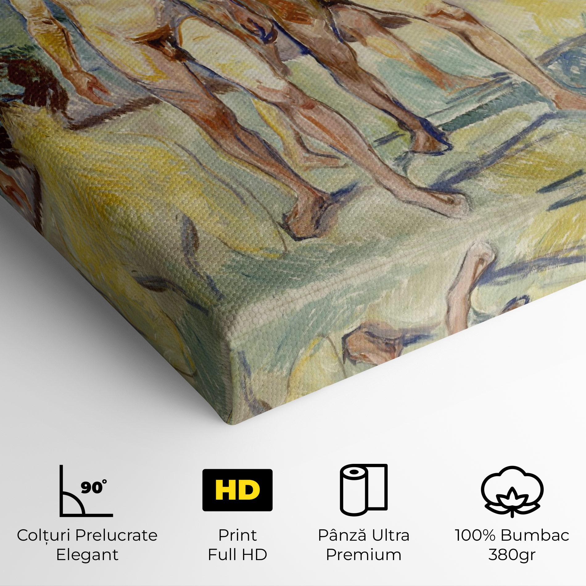 Tablou Canvas Bathing Men mockup 4