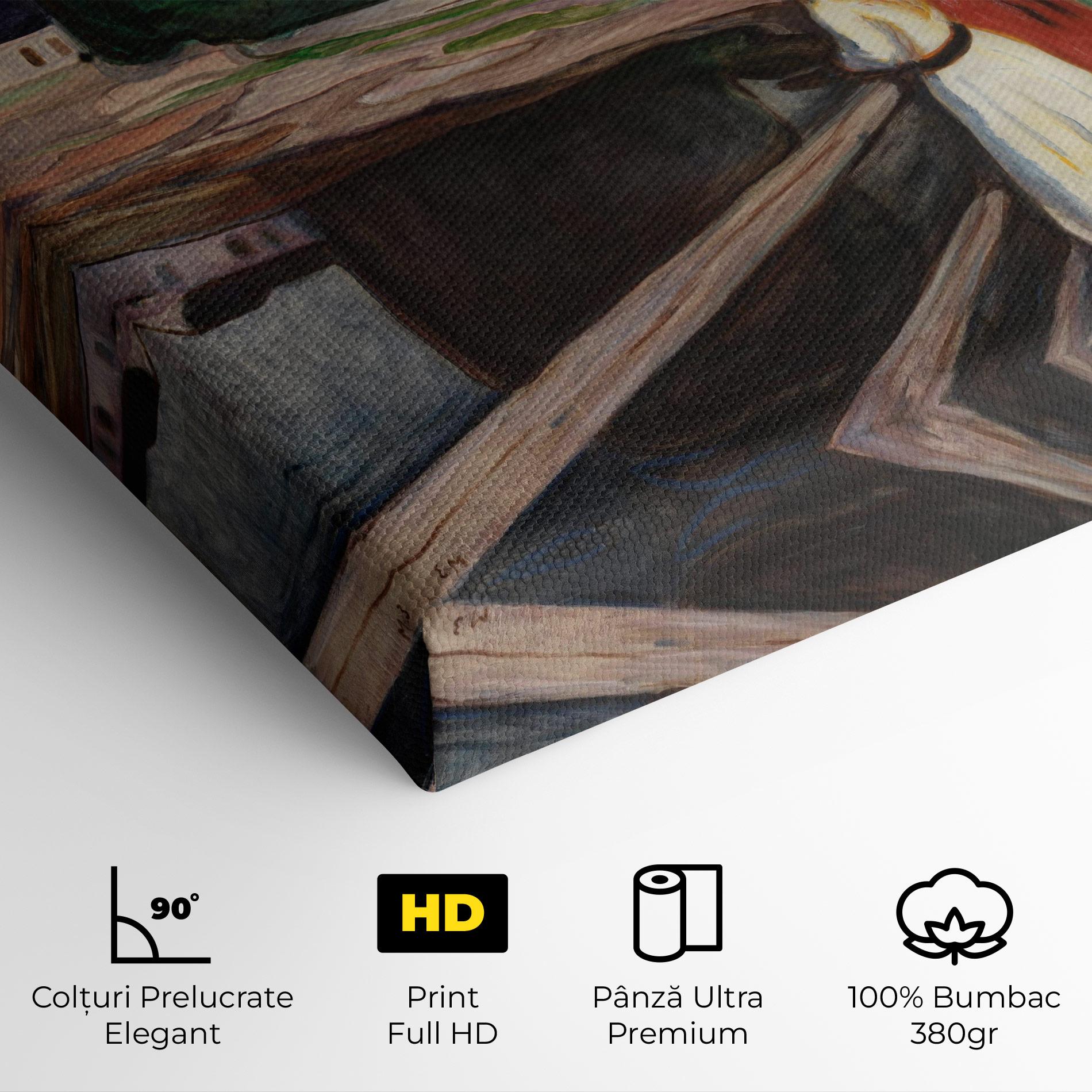 Tablou Canvas Girls On The Bridge mockup 4