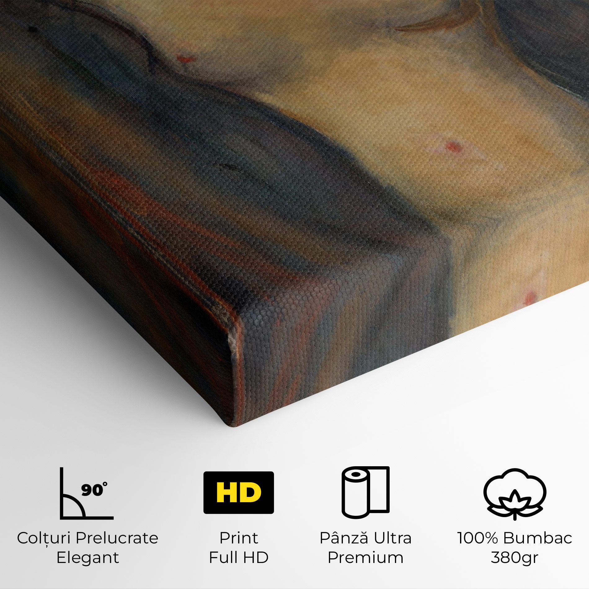 Madonna Oil Painting mockup 4