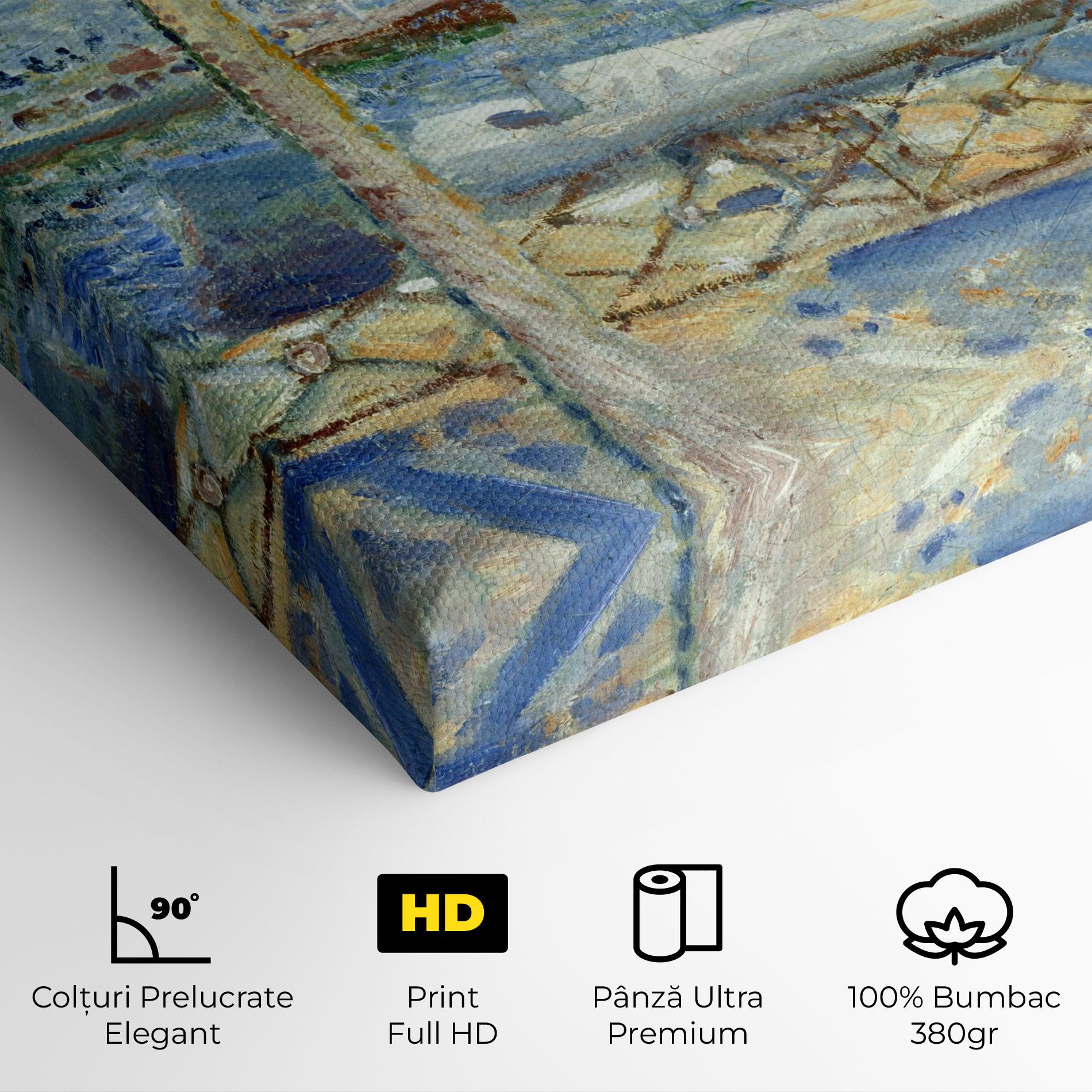 Tablou Canvas Seine At Saint mockup 4