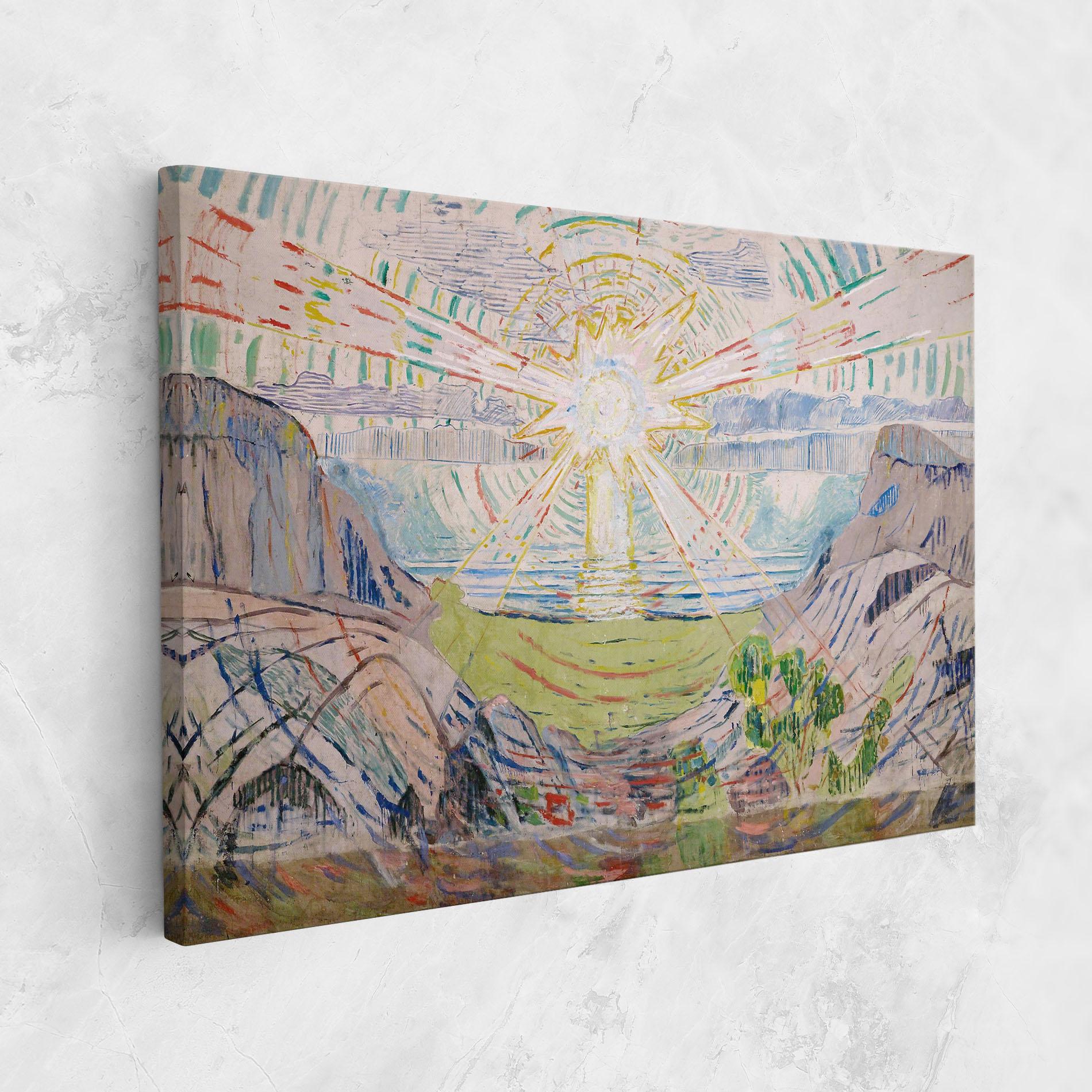 Tablou Canvas The Sun Art mockup 1